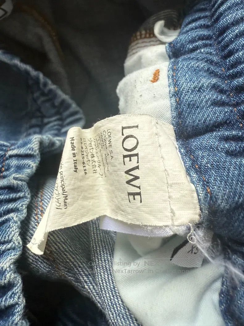Loewe Loewe size XS Denim Wide Leg Pants Size 42" / US 20 - 3 Thumbnail