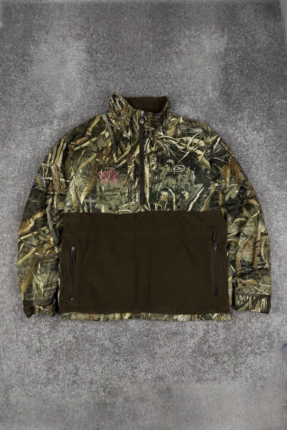 Drake Drake hunting fishing camo polar fleece jacket Size US L / EU 52-54 / 3 - 1 Thumbnail