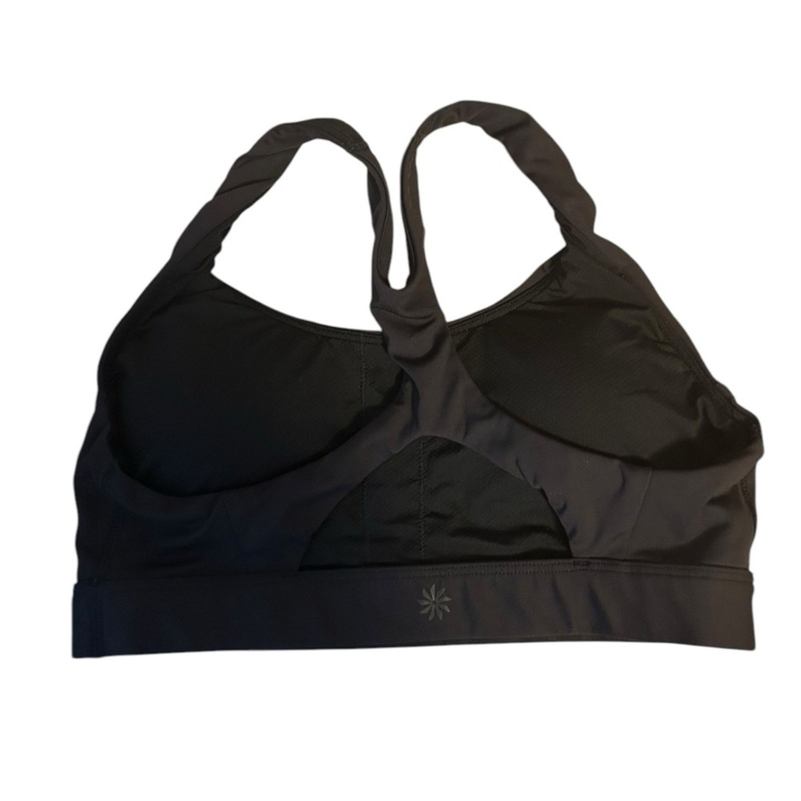 Athleta Athleta Ultimate Black Sports Bra Size ONE SIZE - 2 Thumbnail
