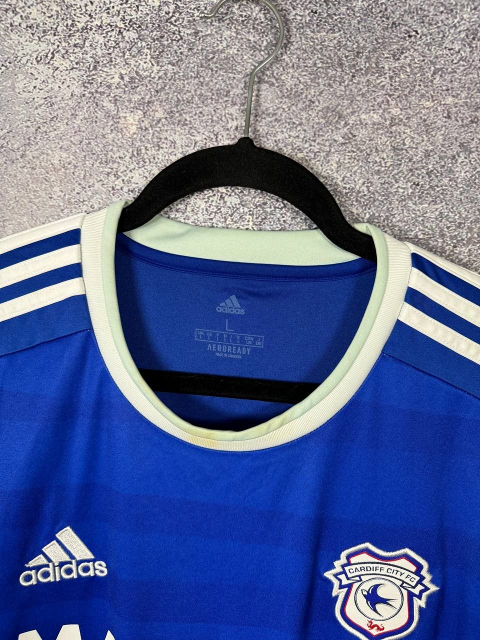 Adidas Vintage Cardiff City 2020/21 Adidas Soccer Jersey Blokcore Size US L / EU 52-54 / 3 - 8 Thumbnail