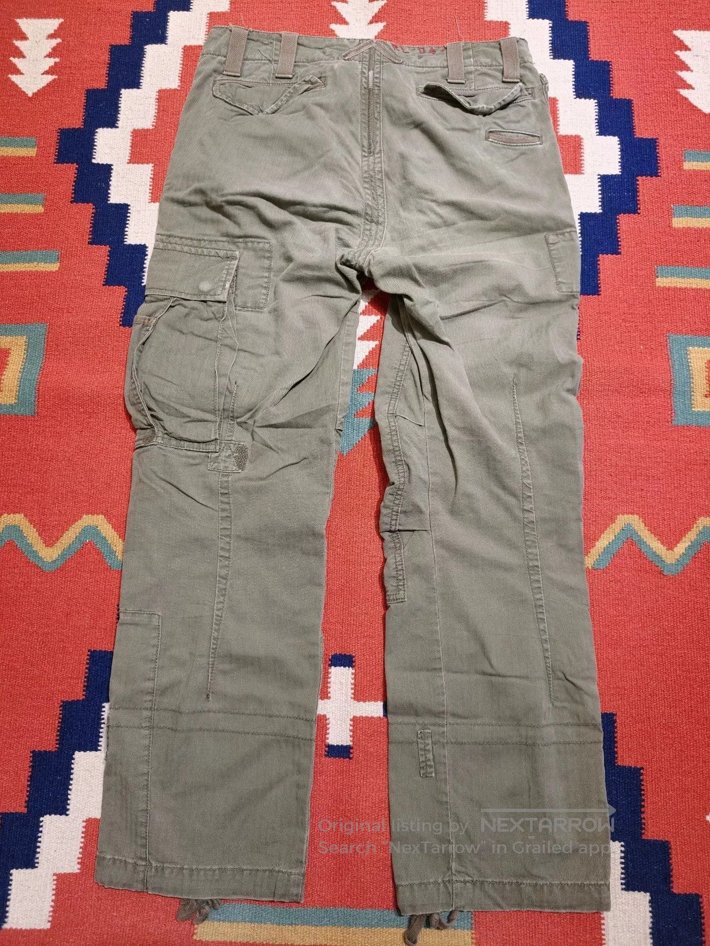 RRL Ralph Lauren RRL Ralph Lauren Vintage Cargo Paratrooper Pants. Size US 32 / EU 48 - 3 Thumbnail