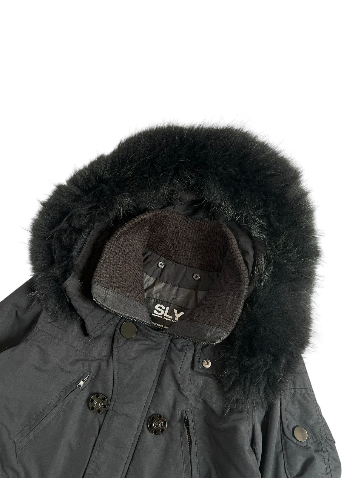 SLY Sly Baroque Fur Cargo Jacket LGB I6W9 Inspired Size US S / EU 44-46 / 1 - 3 Thumbnail