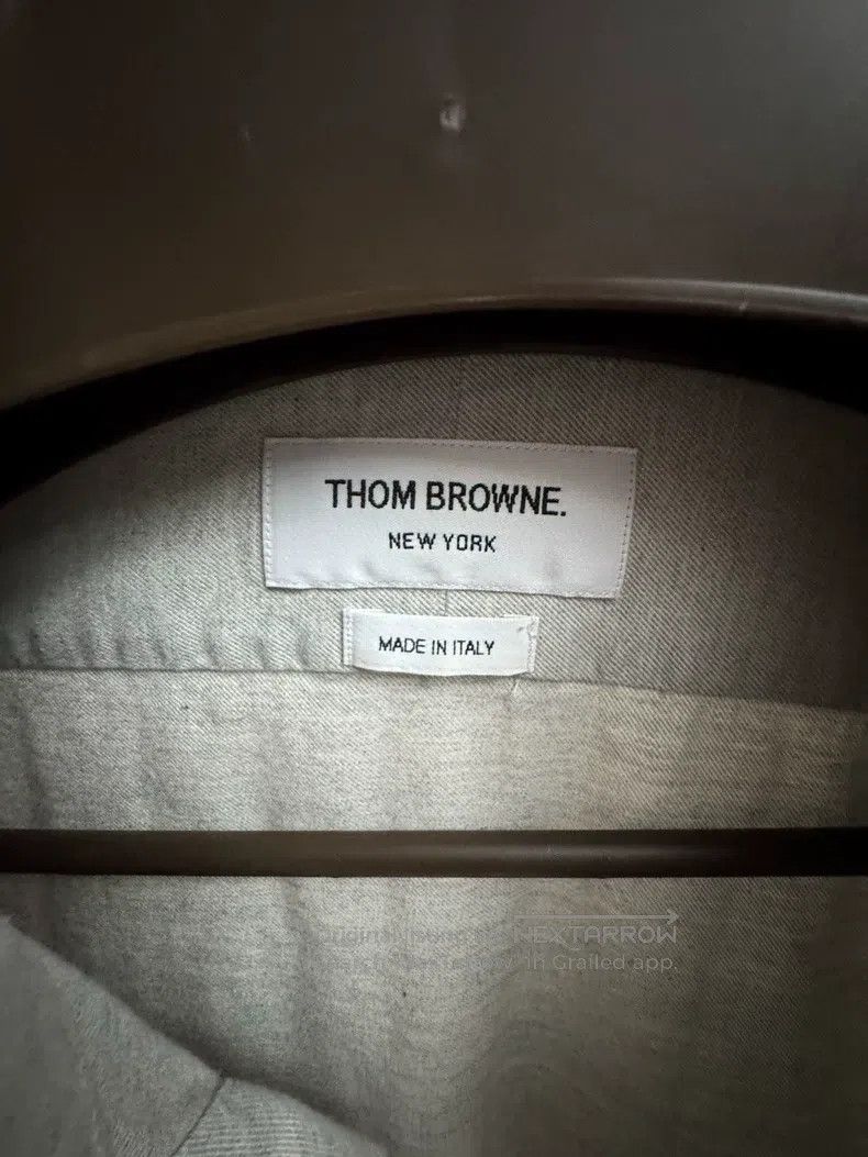 Thom Browne Thom Browne Long Sleeve Button Shirt Size US XL / EU 56 / 4 - 3 Thumbnail