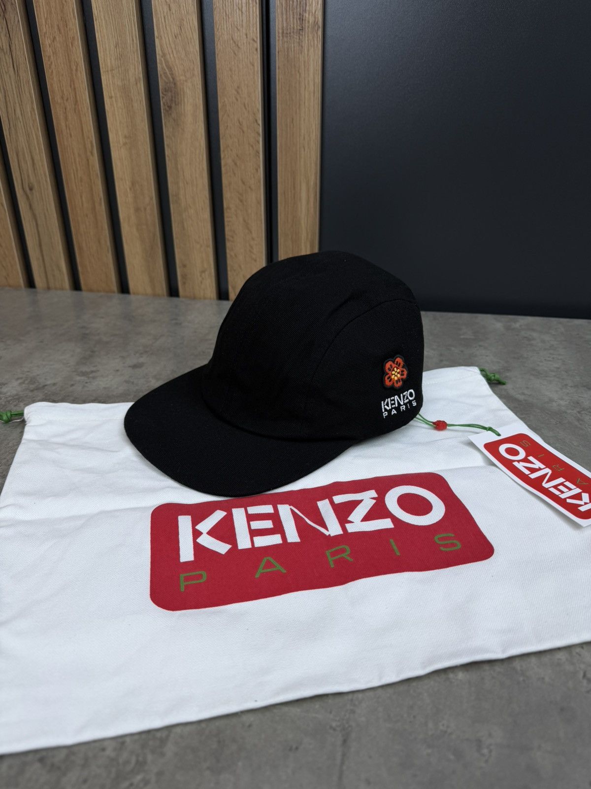 Kenzo Kenzo Black Boke Flower Cap Size One Size Size ONE SIZE - 1 Thumbnail