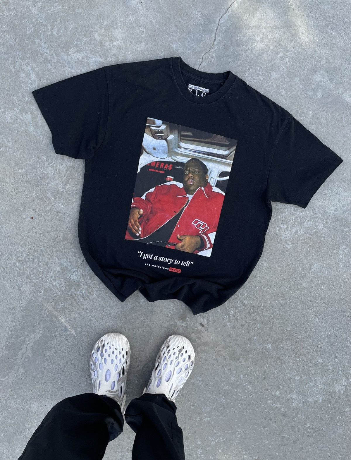 Band Tees Vintage 90s The Notorius B.I.G Rap Y2k Hip Hop NY T-Shirt Size US L / EU 52-54 / 3 - 1 Thumbnail