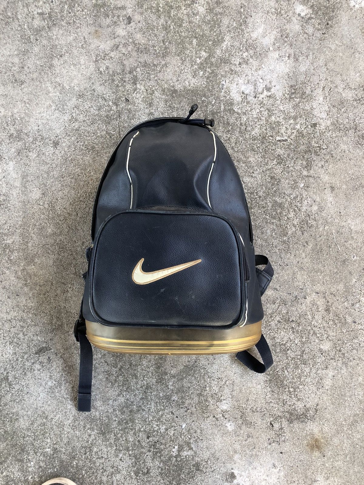 Nike 90s Nike Leather Backpack Swoosh Bag Size ONE SIZE - 2 Thumbnail