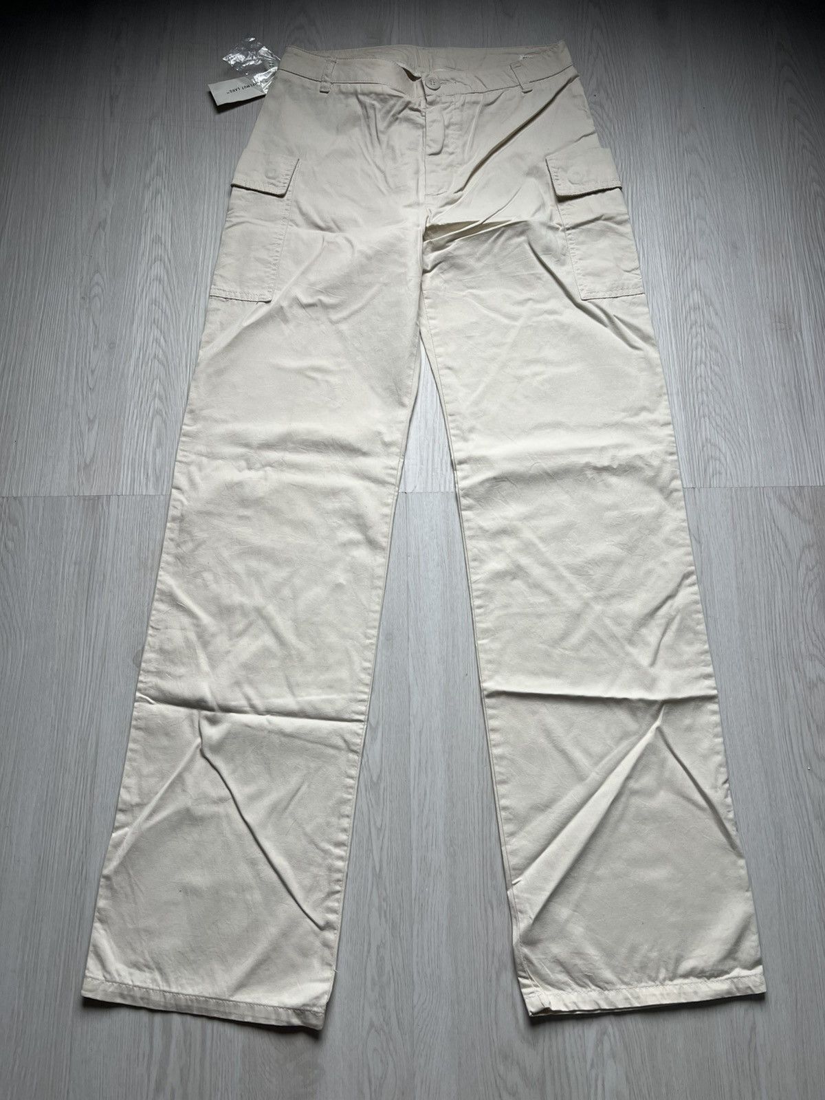 Helmut Lang Vintage Helmut Lang 1998 Side Pocket Cargo Pants Size US 29 - 1 Thumbnail