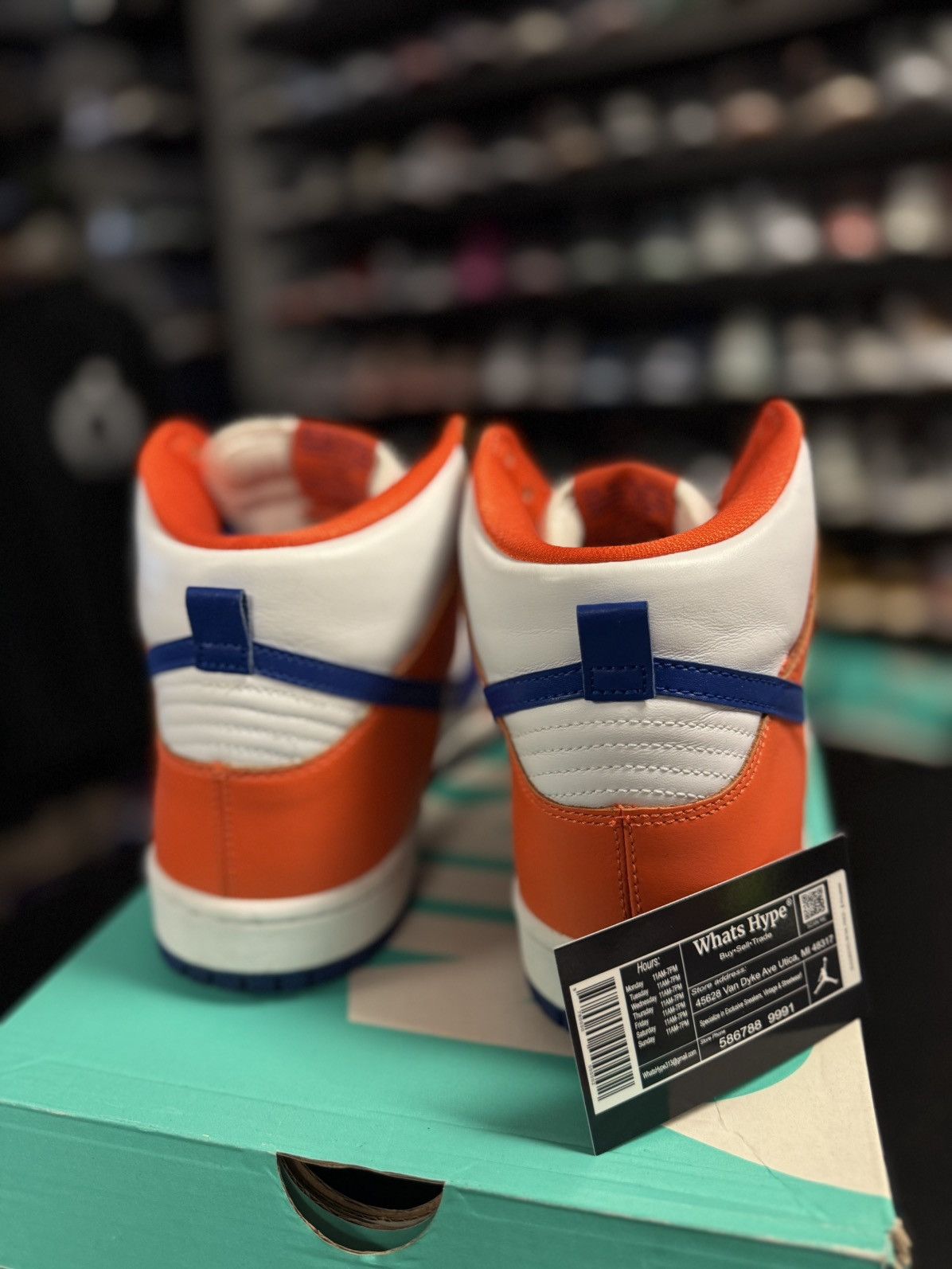 Nike Size 11 - Nike SB Dunk High Danny Supa 2017 (AH0471-841) Size US 11 / EU 44 - 4 Thumbnail