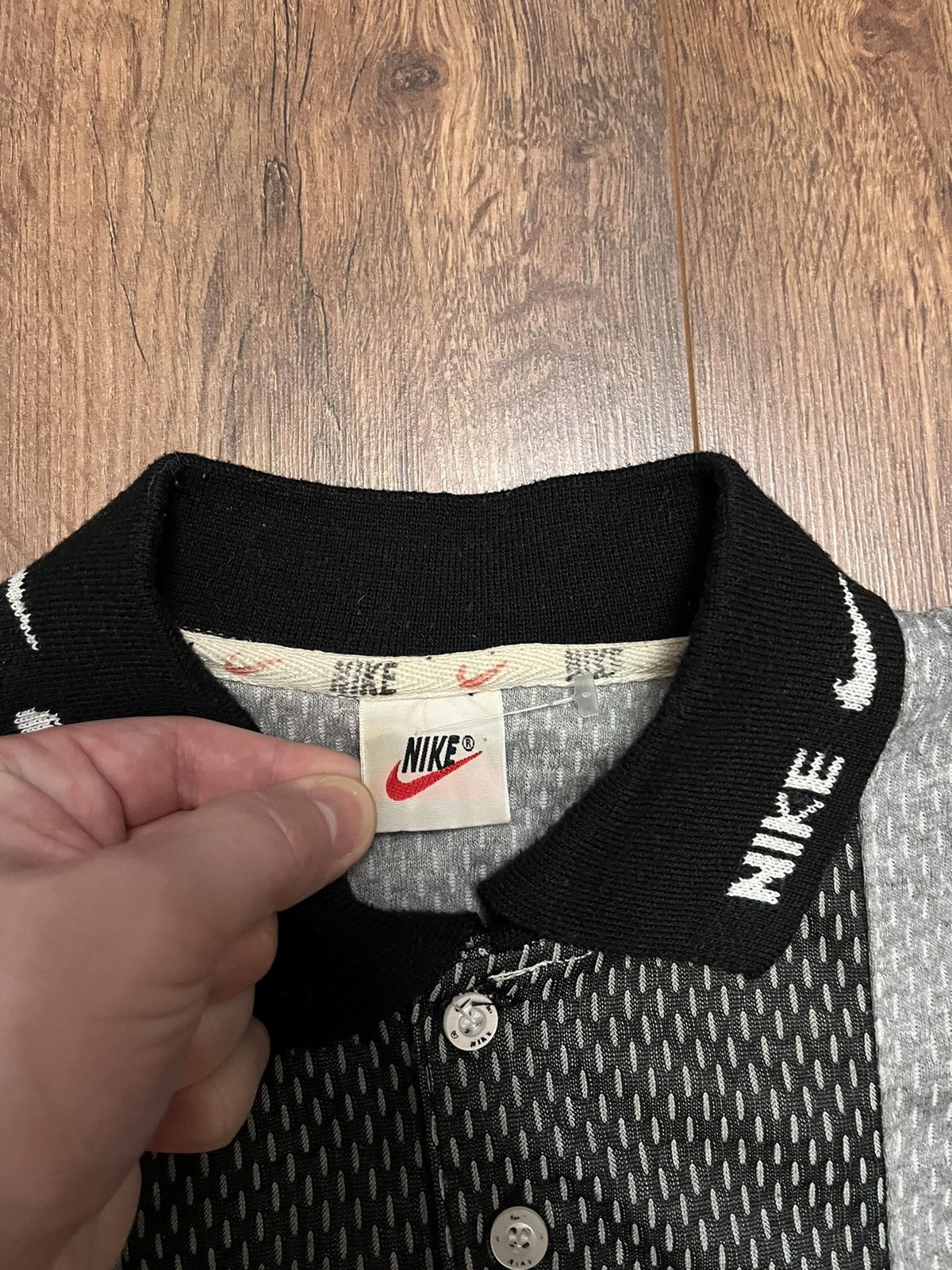 Nike Vintage 90’s Nike Polo Size US L / EU 52-54 / 3 - 3 Thumbnail