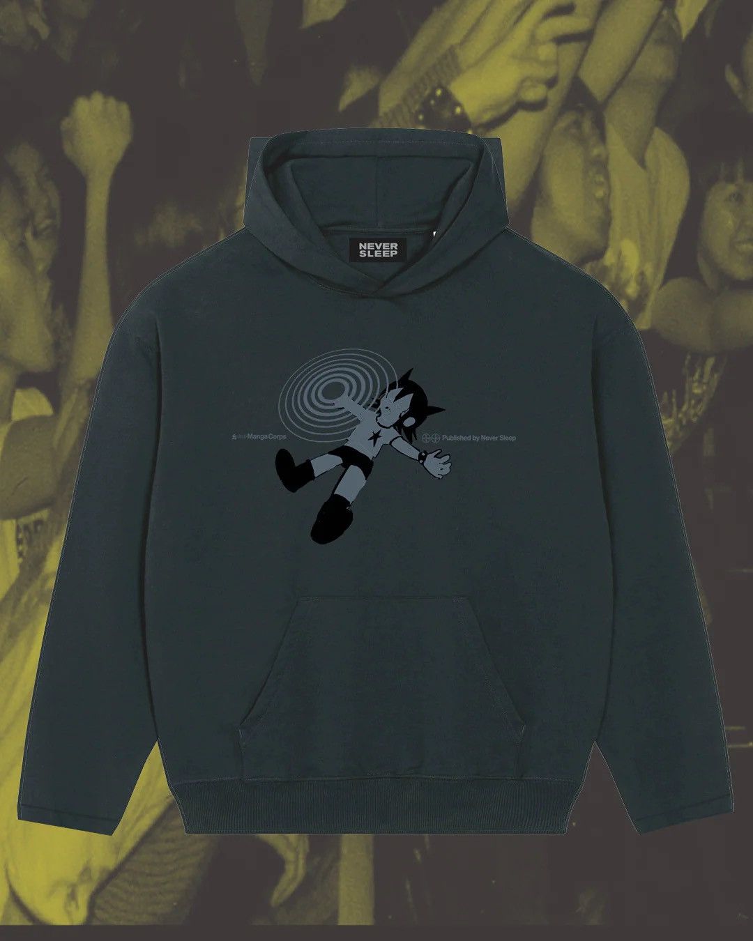Anime Manga Corps x Jun Inagawa Antracite Hoodie Size US L / EU 52-54 / 3 - 1 Thumbnail