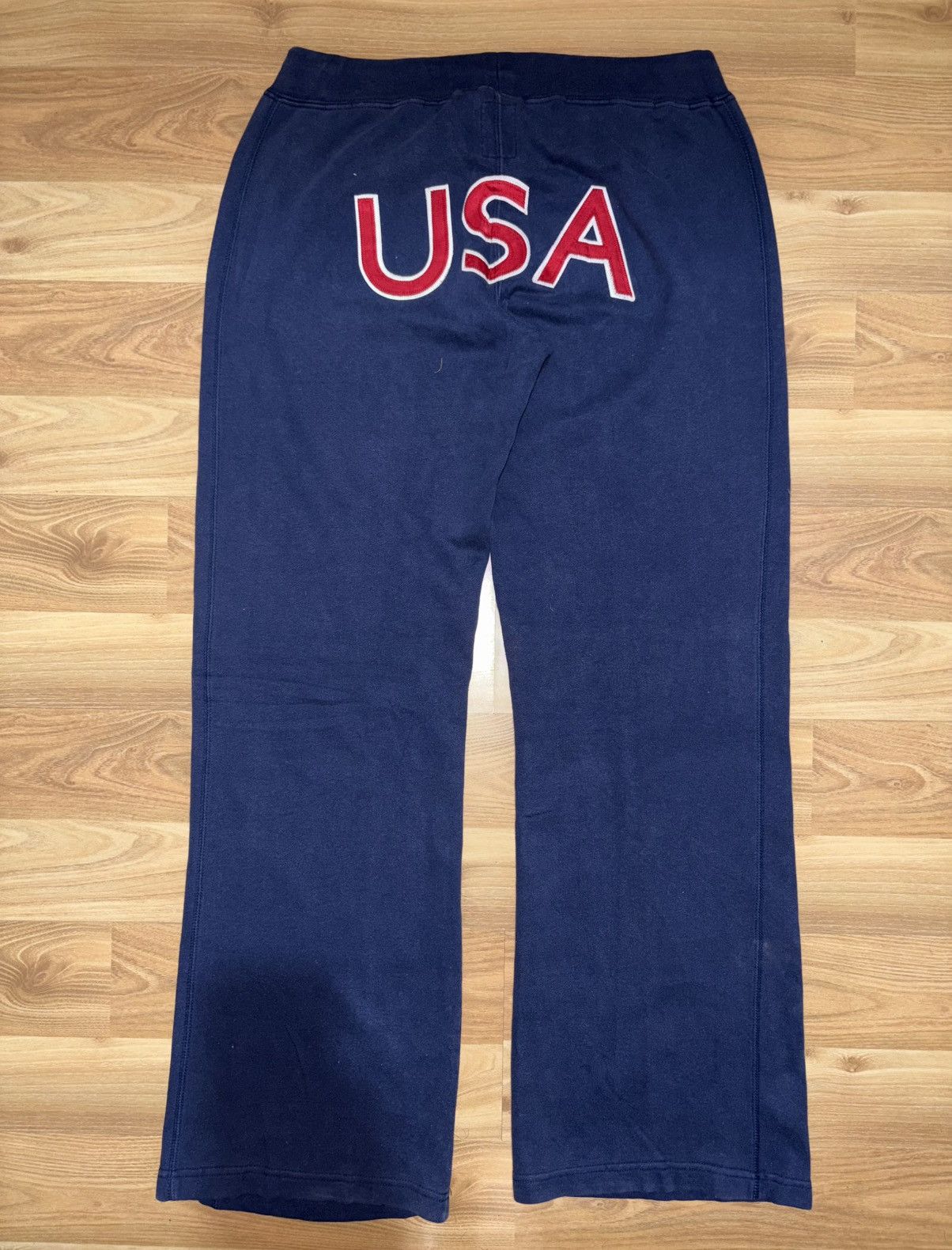 Roots Vintage Y2K Roots Team USA Olympic Sweatpants NavyBlue SizeM Size US 31 - 3 Thumbnail