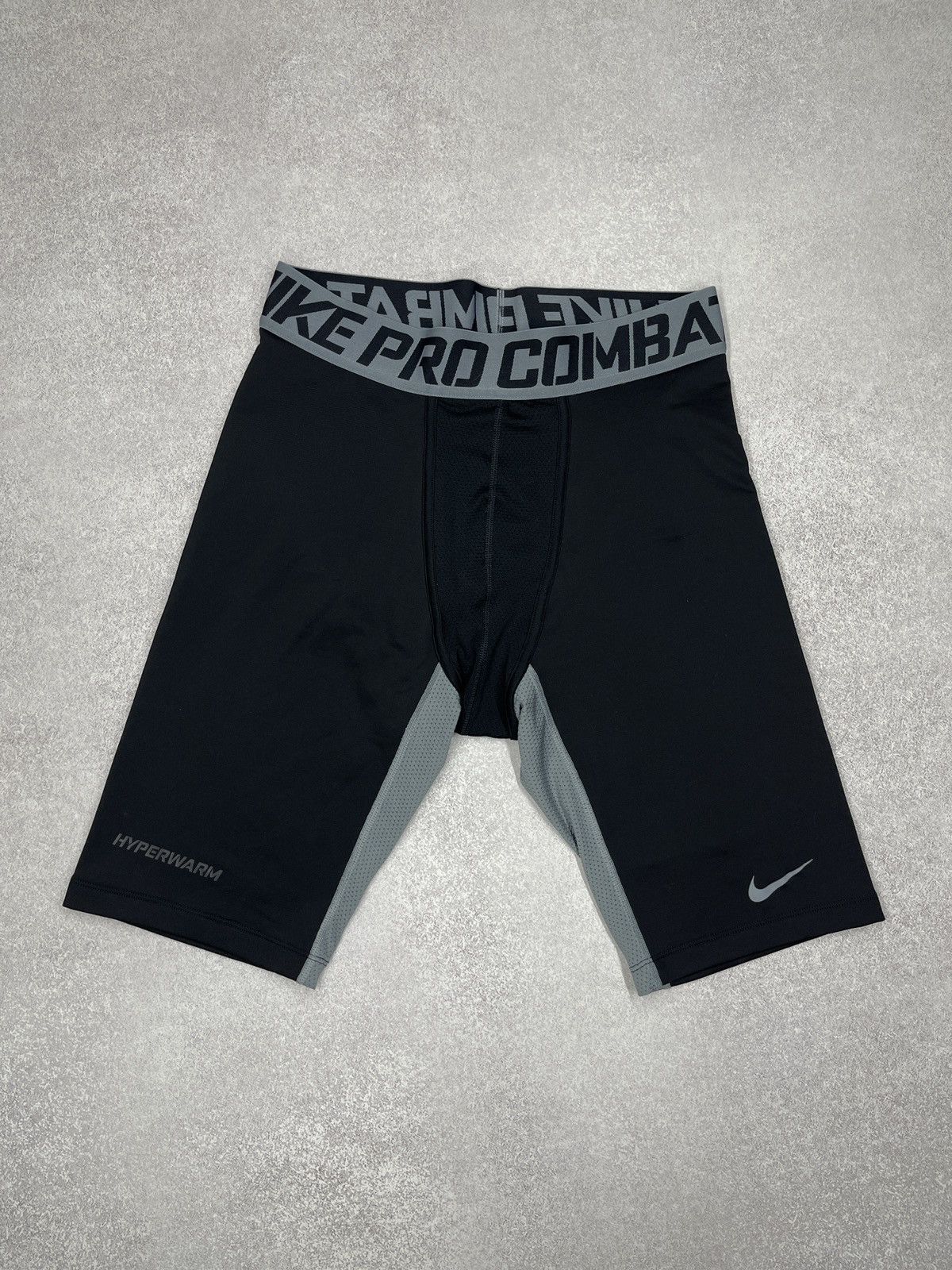 Nike Mens Nike Pro Combat Hyperwarm Compression Shorts Black Size US 36 / EU 52 - 3 Thumbnail