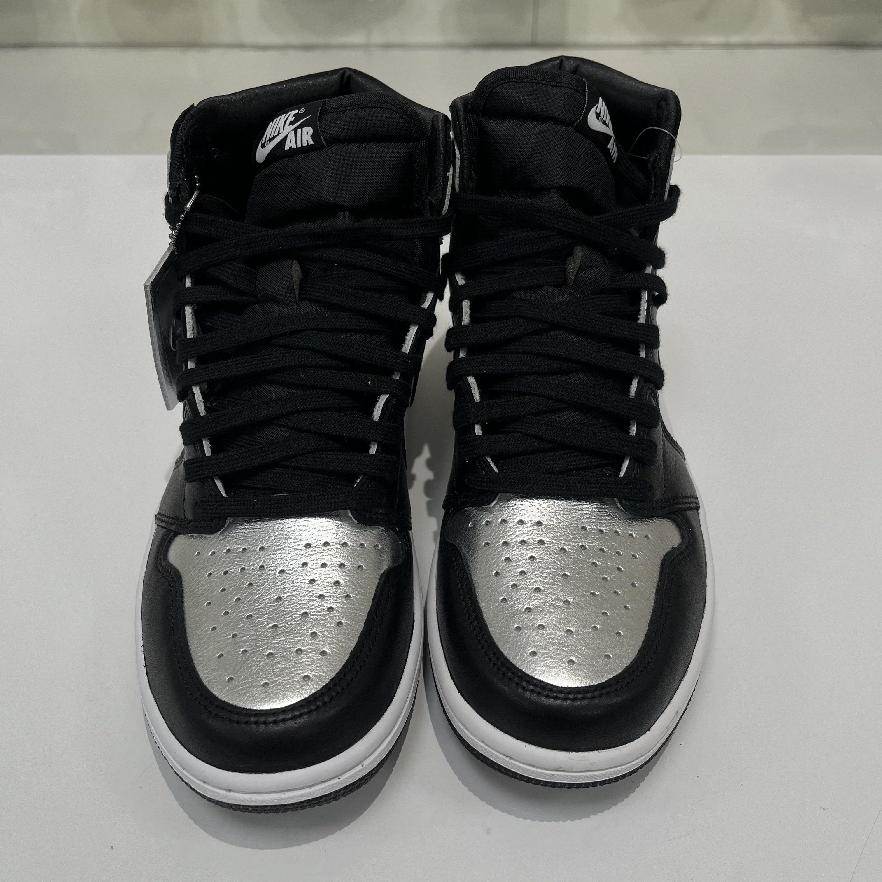 Nike Air Jordan 1 Retro High Silver Toe (W) Size US 9.5 / IT 39.5 - 5 Thumbnail