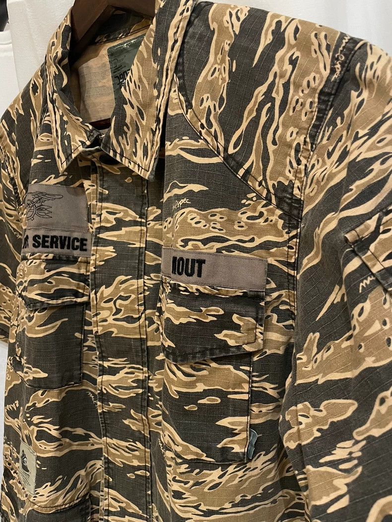Wtaps Wtaps Early Tiger Short Sleeve Two Pocket Jacket Size US M / EU 48-50 / 2 - 3 Thumbnail