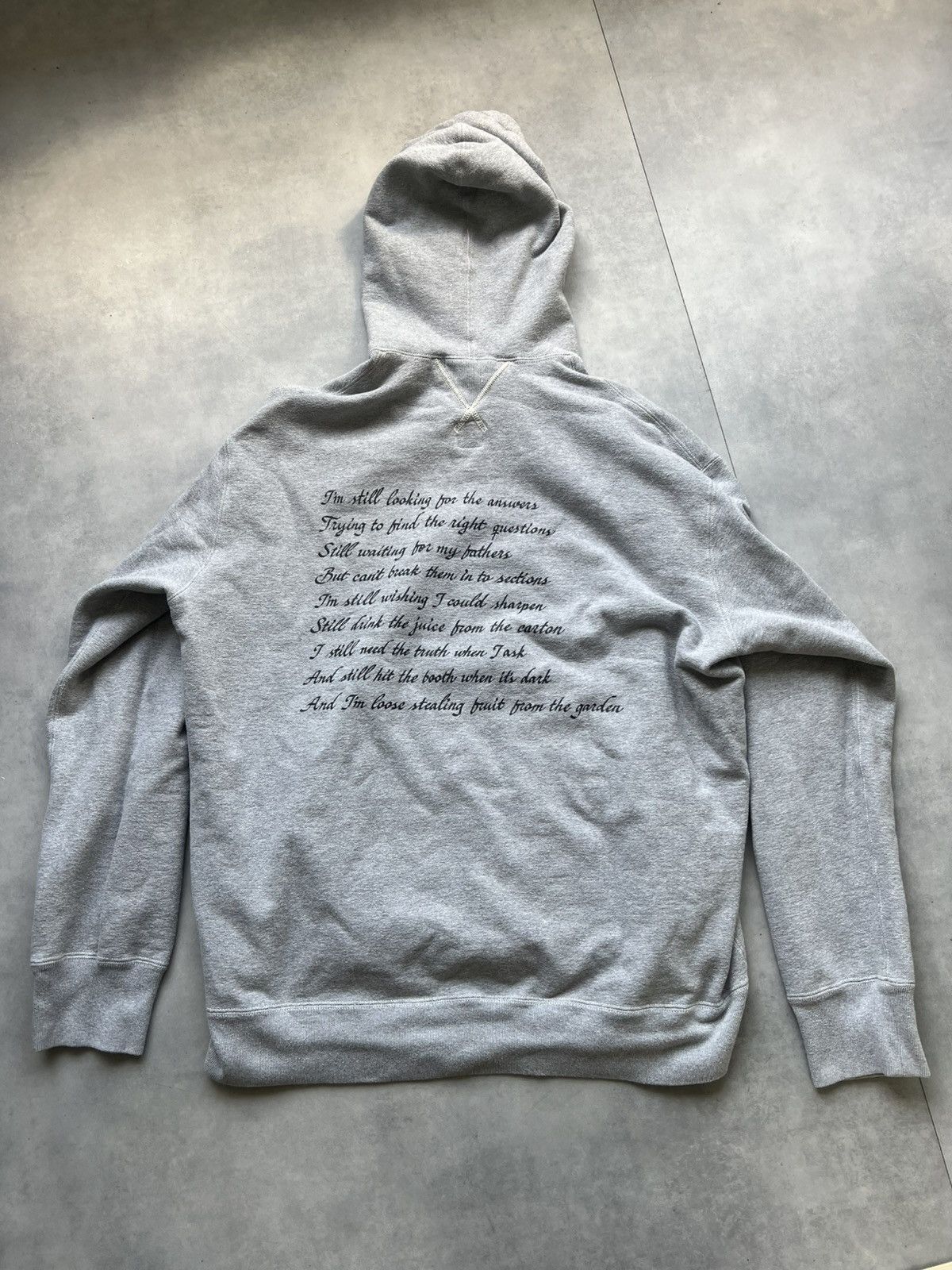Carhartt × Junya Watanabe Junya Watanabe x Carhartt Poem Hoodie Size US L / EU 52-54 / 3 - 2 Thumbnail