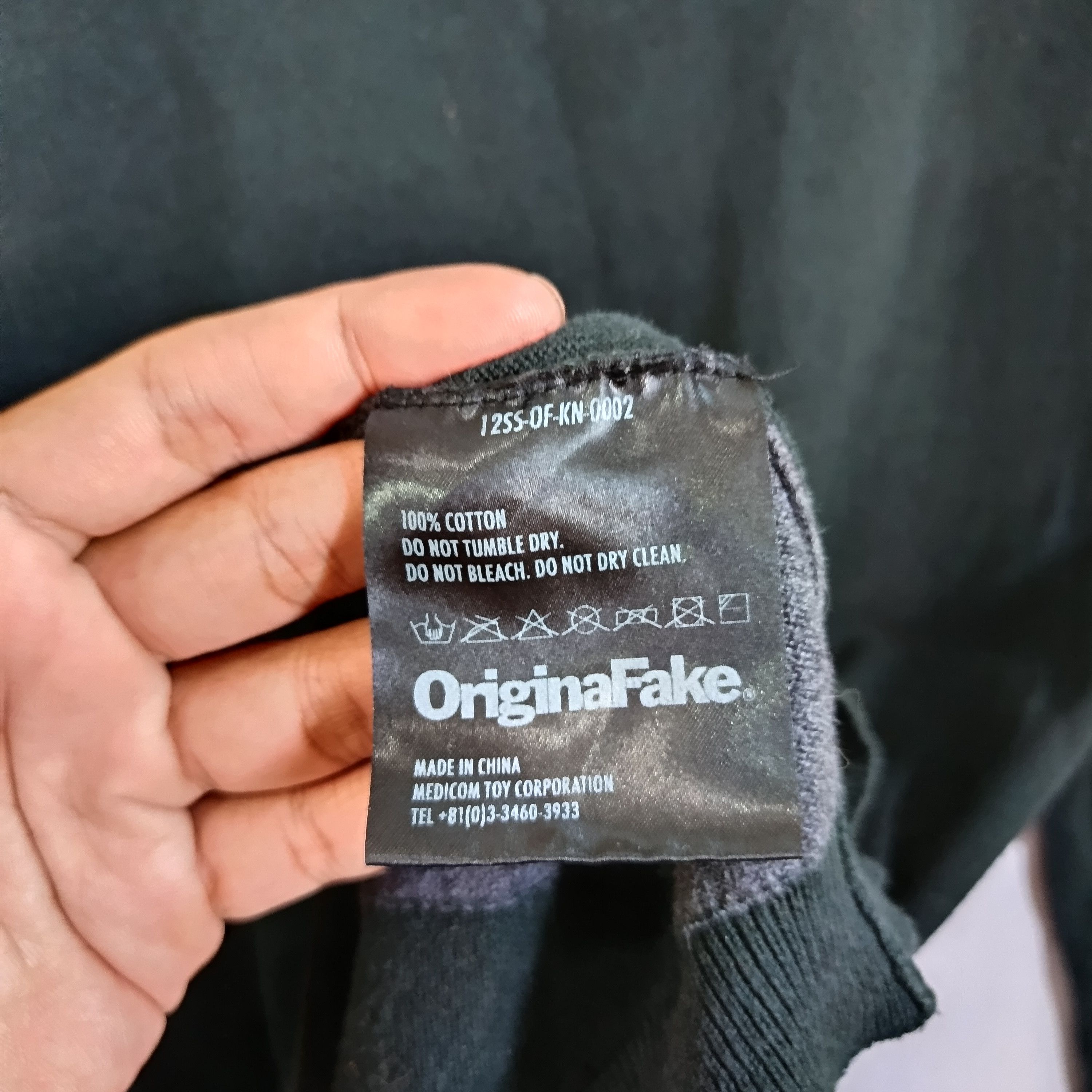 Original Fake ORGINAL FAKE BIG X KNITT SWEATER Size US XL / EU 56 / 4 - 4 Thumbnail