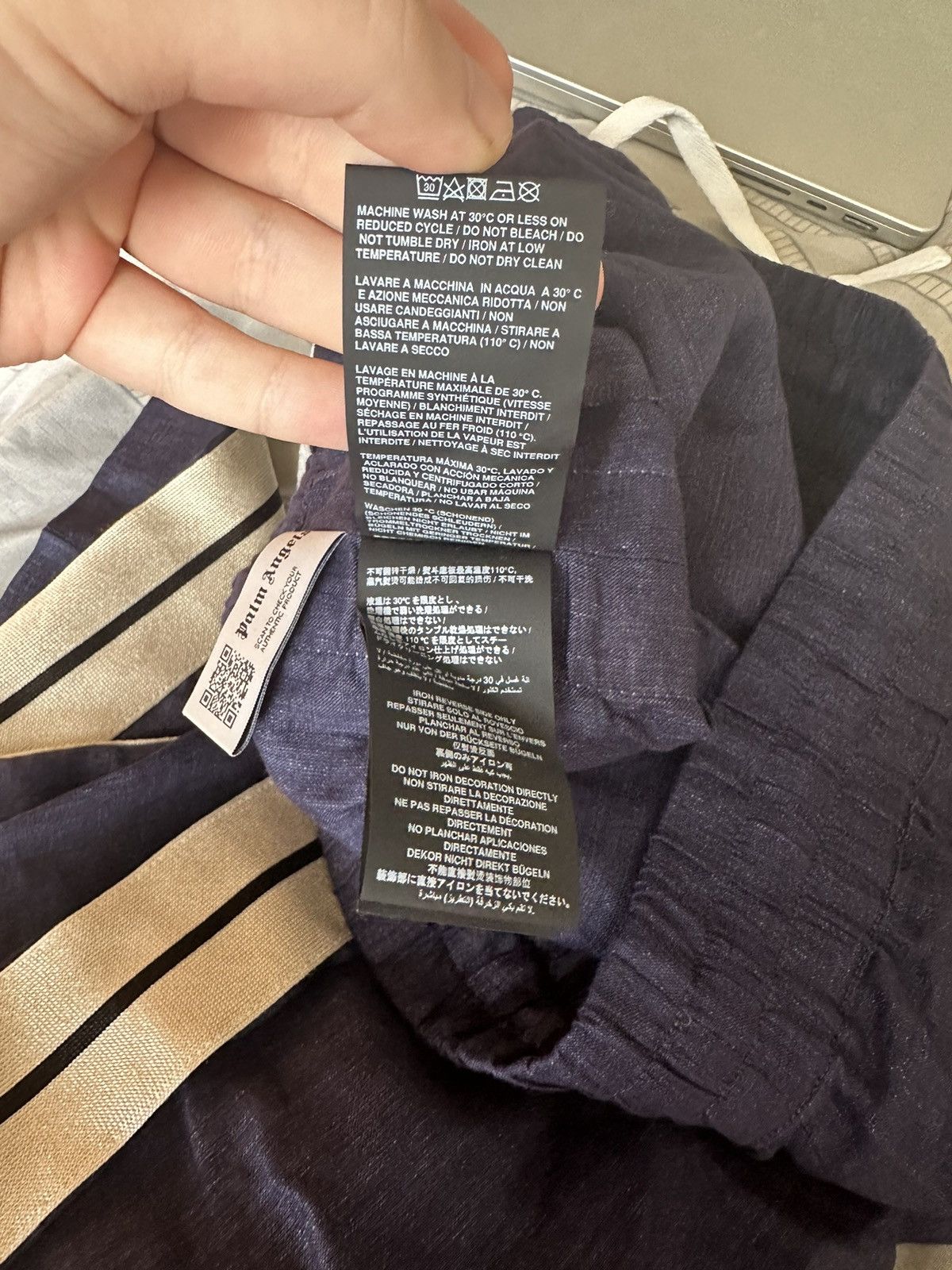Palm Angels Palm Angels linen Track Pants Size US 36 / EU 52 - 9 Thumbnail