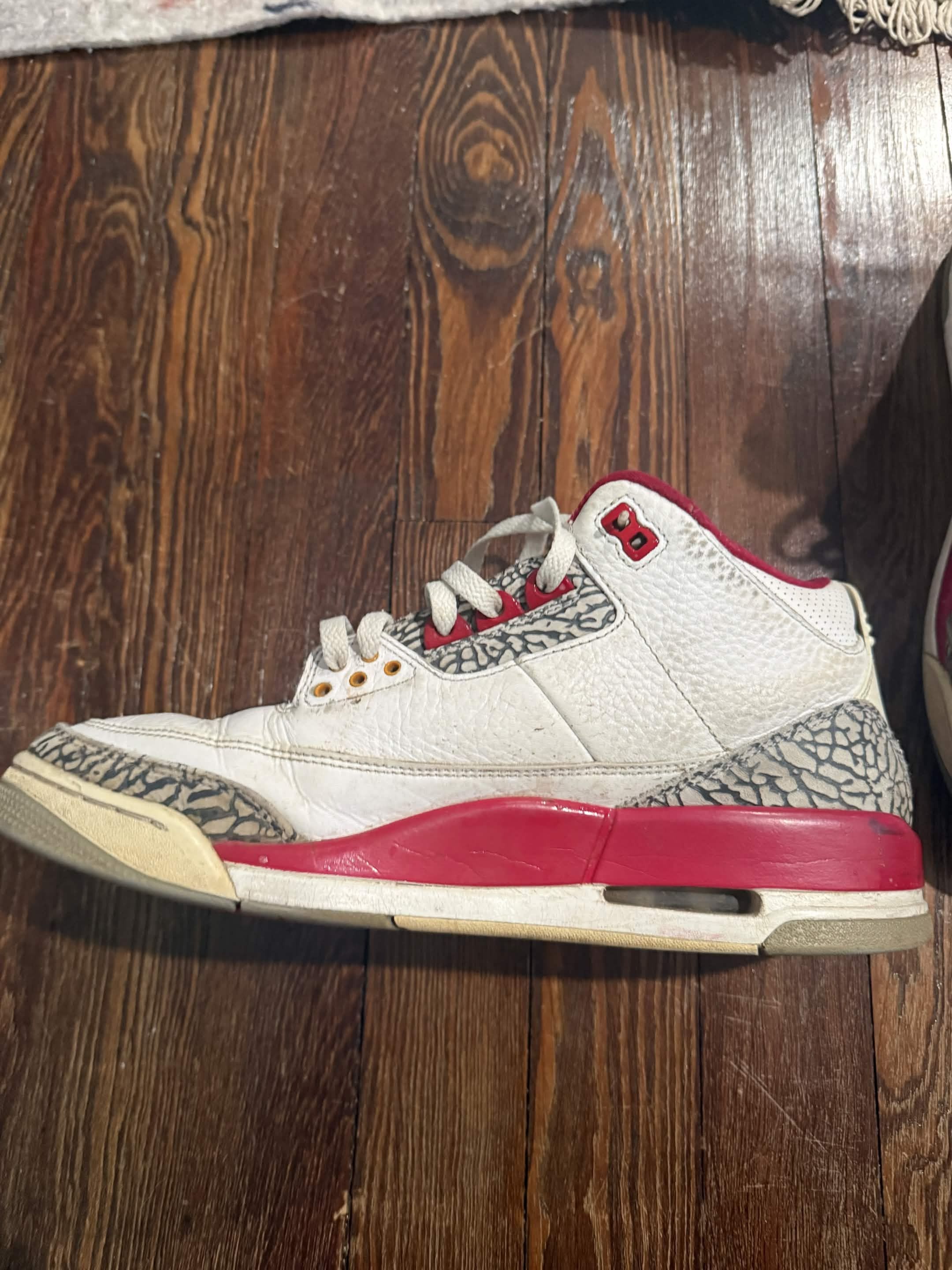 Jordan Brand The Air Jordan 3 'Cardinal Red' Size US 11 / EU 44 - 3 Thumbnail