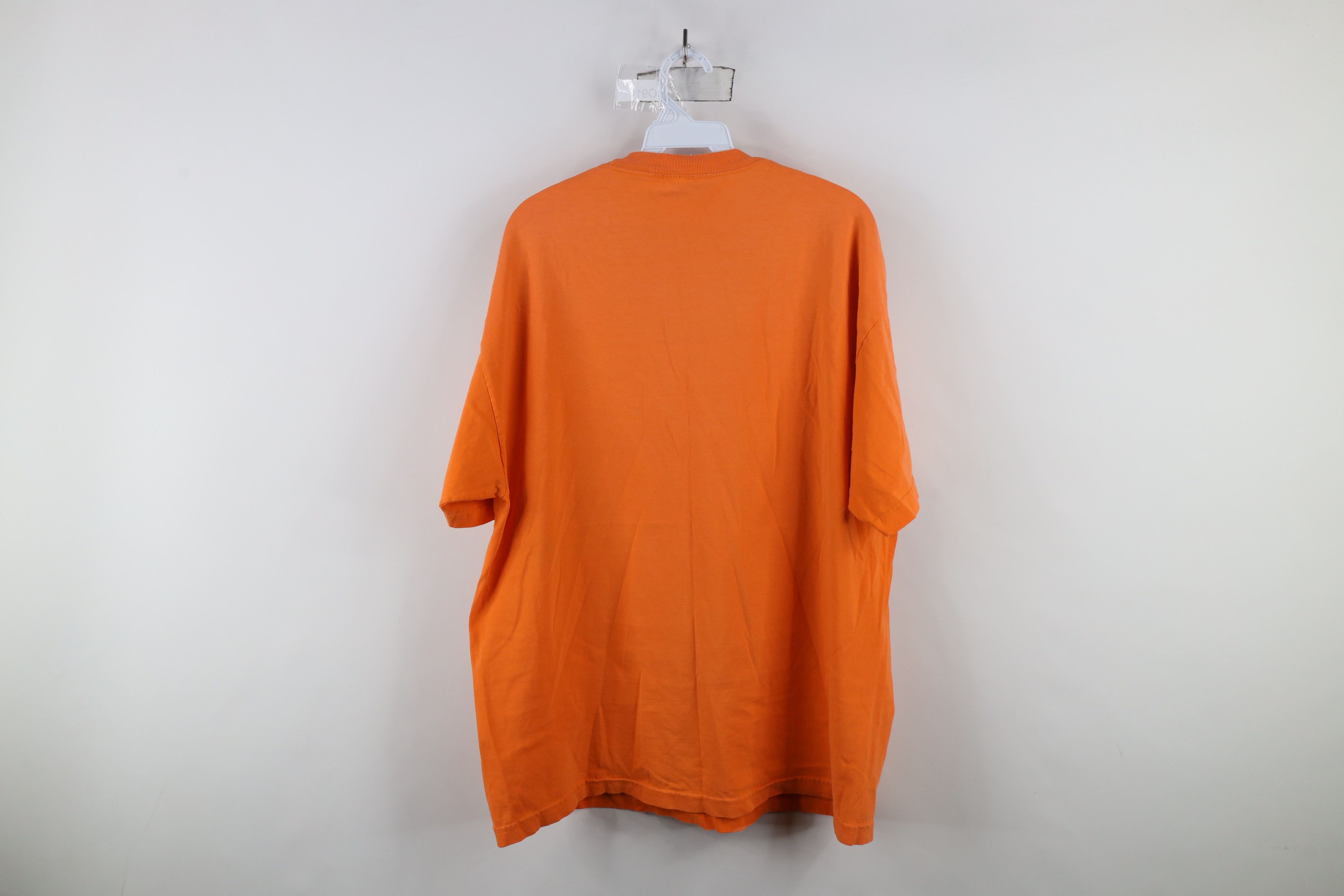 Vintage Vintage Y2K English D Detroit Tigers Baseball T-Shirt Orange Size US XL / EU 56 / 4 - 12 Thumbnail