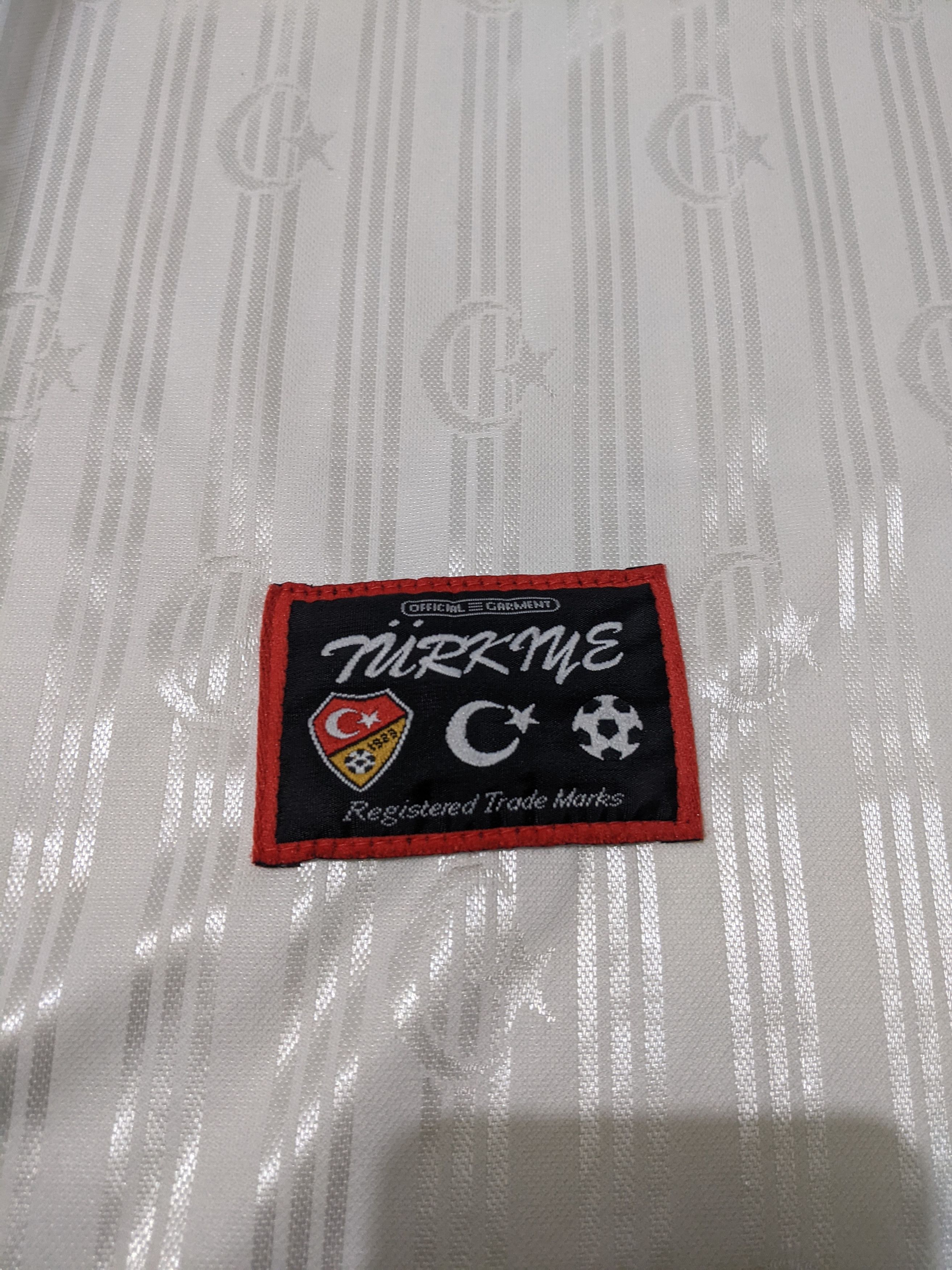 Adidas Jersey Turki euro 1996 home Hakan sukur football shirt Size US L / EU 52-54 / 3 - 9 Thumbnail