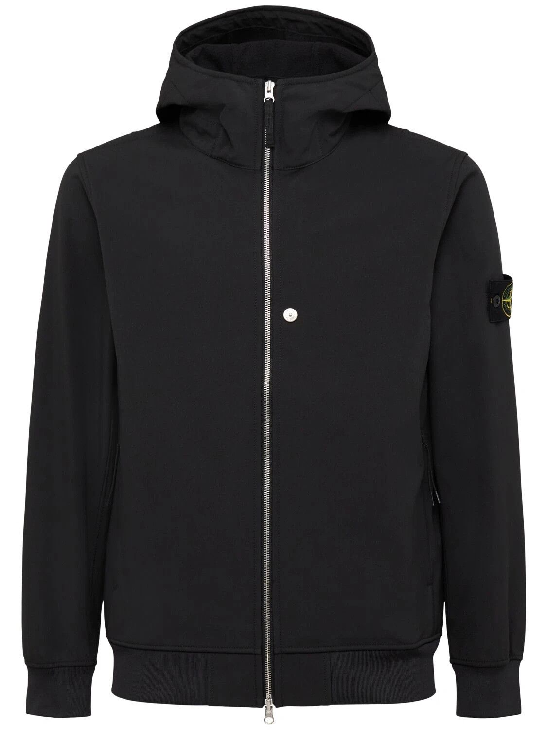 Stone Island STONE ISLAND $795 Black Soft Shell Jacket New & Authentic Size US XL / EU 56 / 4 - 1 Thumbnail