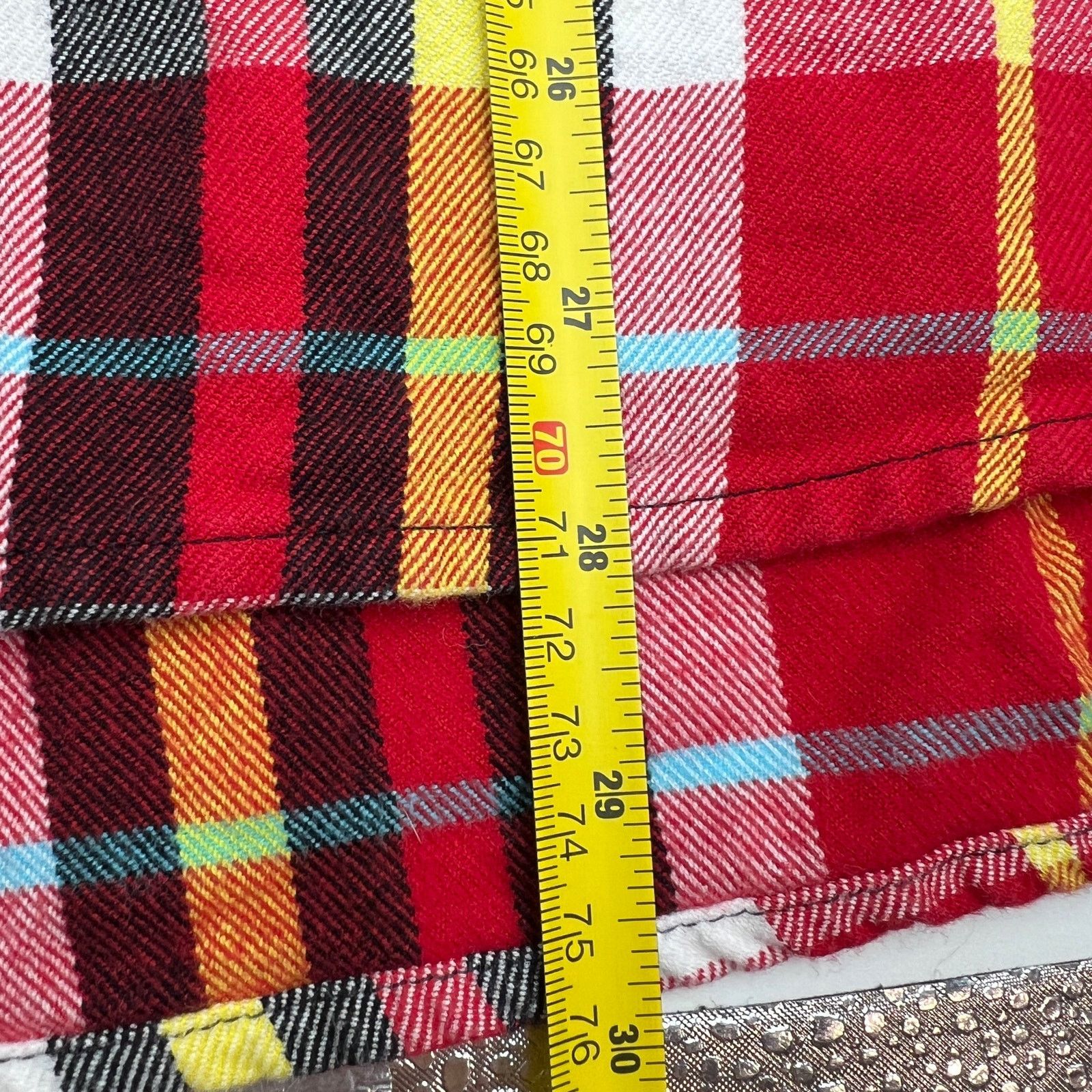 Topo Designs Topo Designs Plaid Field Shirt Red Flannel Organic Cotton Size US XL / EU 56 / 4 - 9 Thumbnail