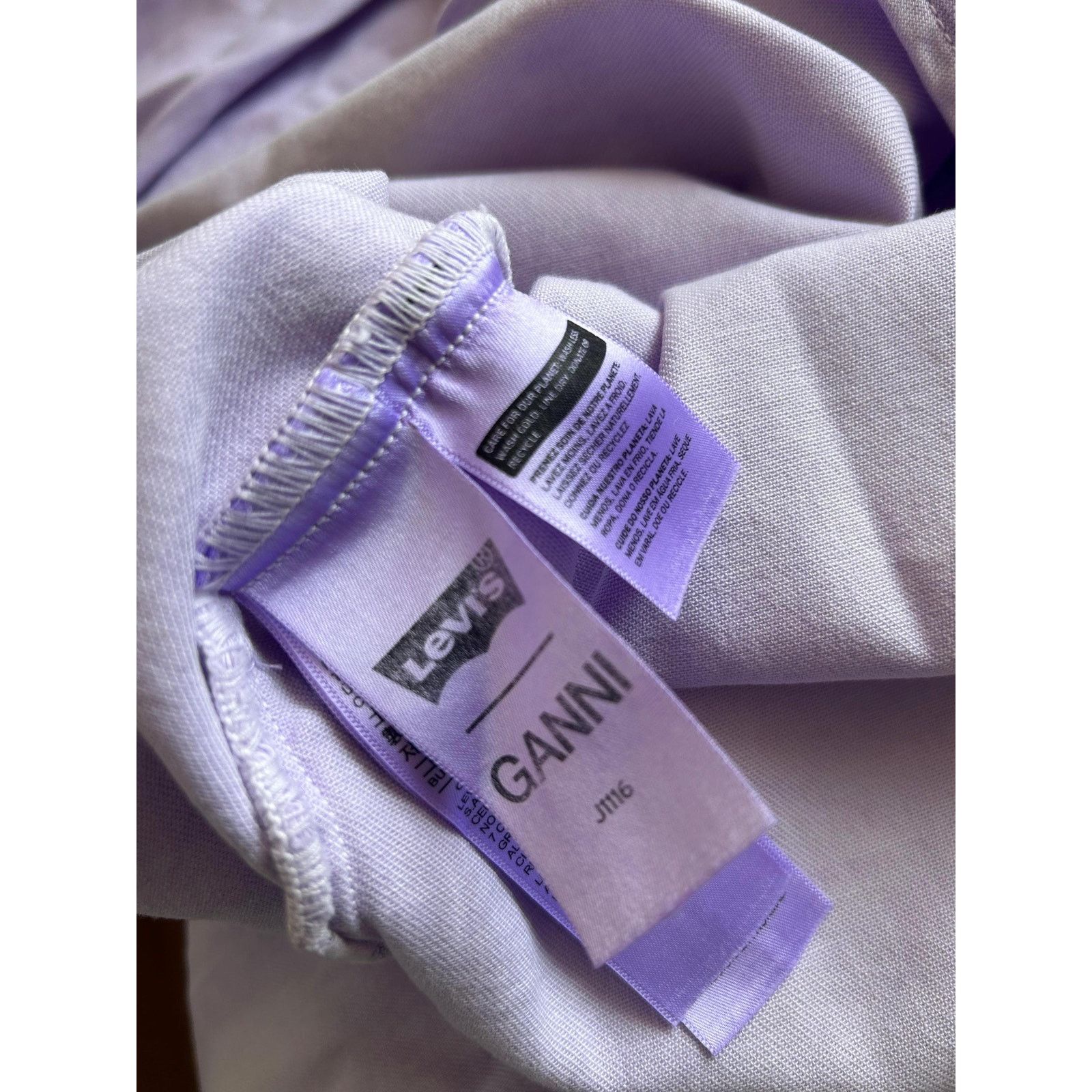 Levi's Vintage Clothing Levi's x Ganni Upcycled Western Shirt - Limited Edition Rare Size US S / EU 44-46 / 1 - 7 Thumbnail