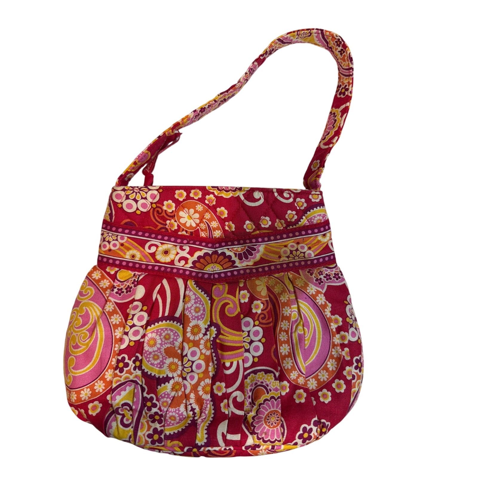 Vera Bradley Vera Bradley Purse Hannah Mini Bag Raspberry Fizz Retired Size ONE SIZE - 1 Thumbnail