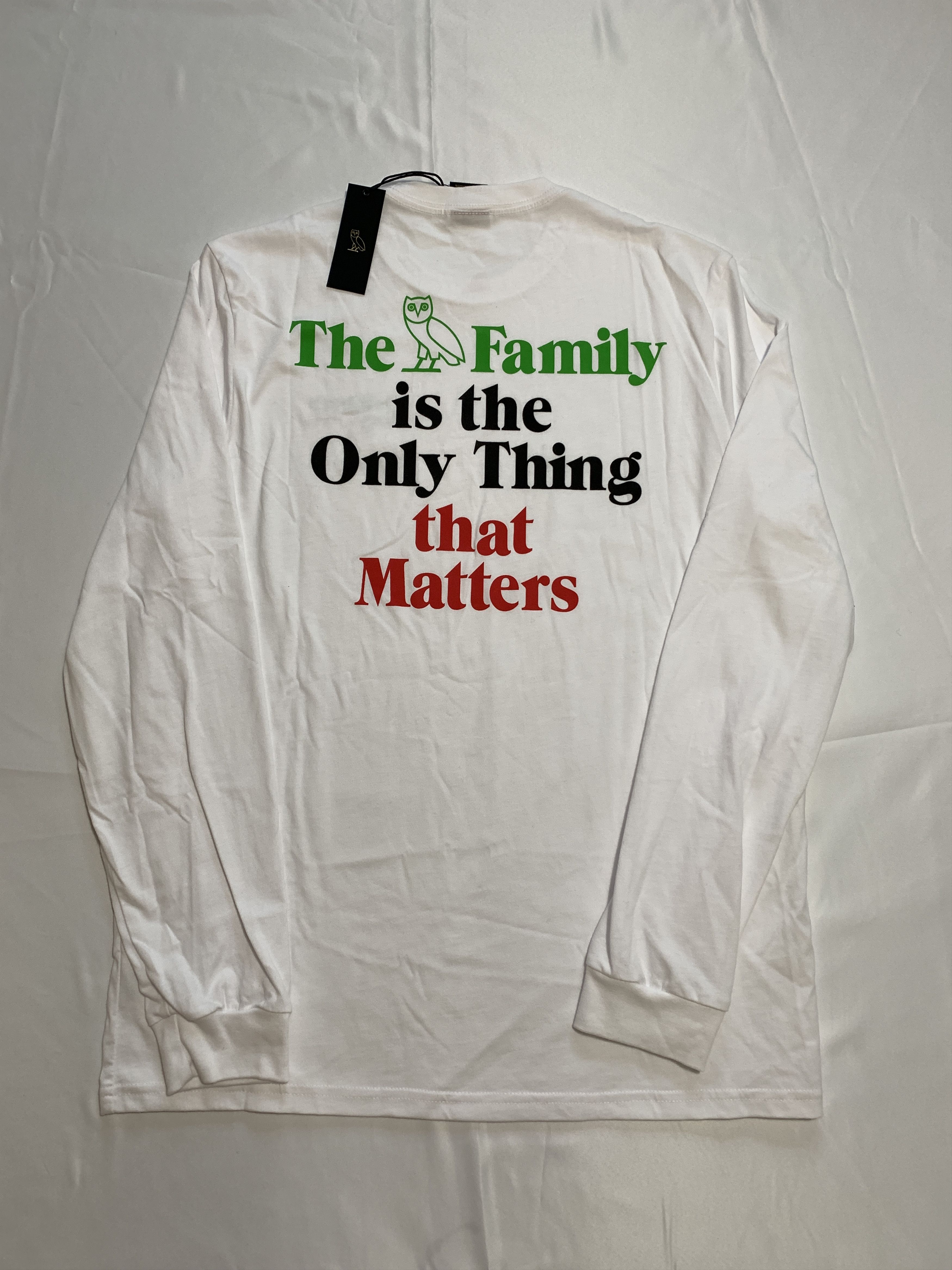 Drake OVO FAMILY MATTERS LONG SLEEVE Size US L / EU 52-54 / 3 - 7 Thumbnail