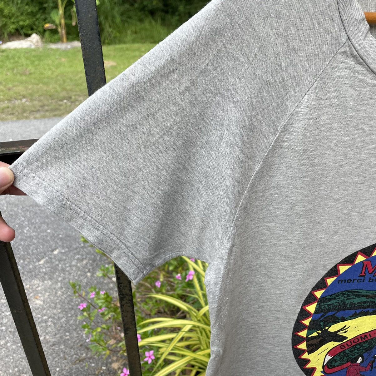Issey Miyake 🔥🇯🇵Mercibeaucoup By Issey Miyake Graphic Raglan Tee Size US M / EU 48-50 / 2 - 7 Thumbnail