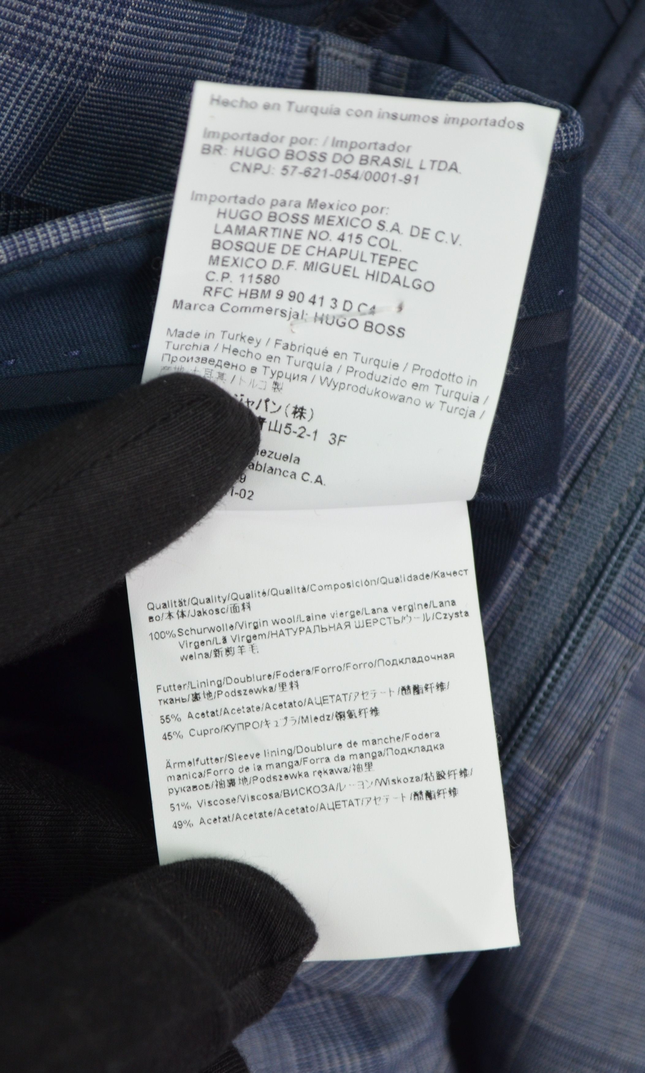 Hugo Boss Hugo Boss Check 100% Wool Pants Trousers Size 50 W32 L30 Size US 32 / EU 48 - 10 Thumbnail