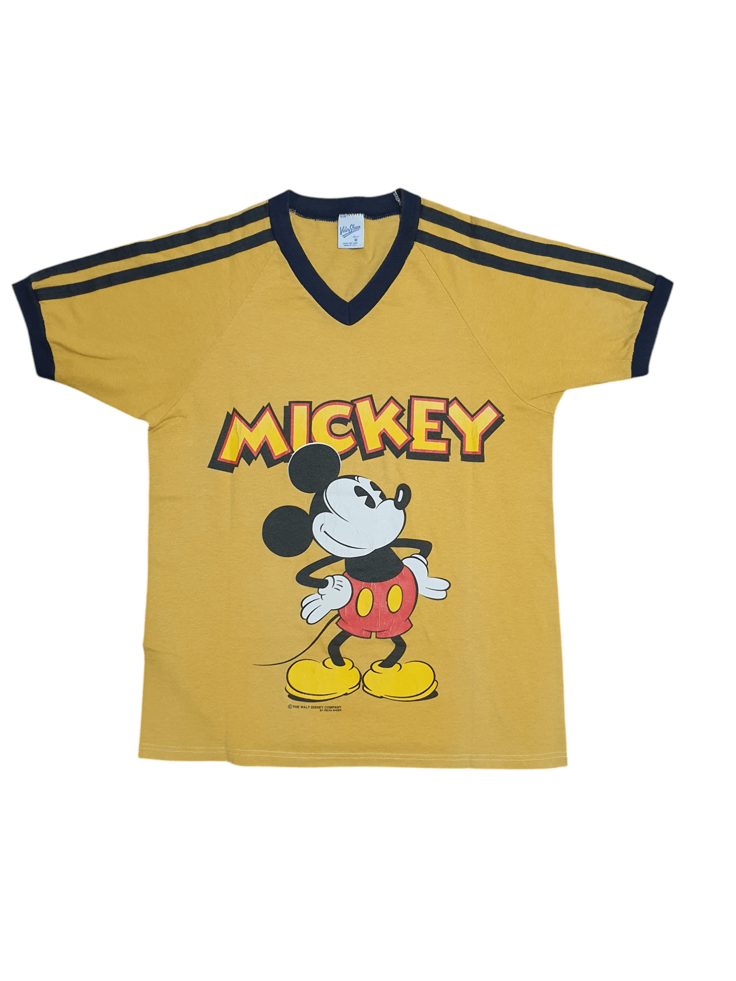 Mickey Mouse × Velva Sheen × Vintage MICKEY MOUSE 90’S VELVA SHEEN 19”/26” VINTAGE T-SHIRT Size US M / EU 48-50 / 2 - 8 Thumbnail