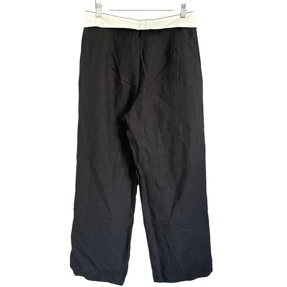 REVOLVE Revolve Osis Studio 100% Linen Lily Wide Leg Pants - Large Size 32" / US 10 / IT 46 - 9 Thumbnail