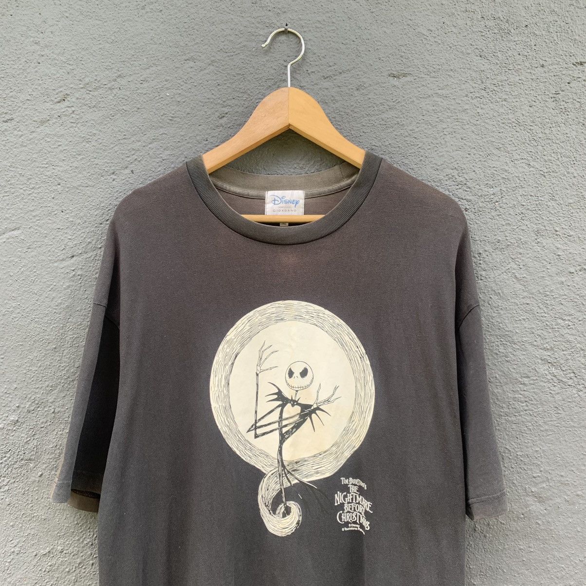 Disney Thrashed Faded Tim Burtons The Nightmare Before Christmas Te Size US XL / EU 56 / 4 - 2 Thumbnail