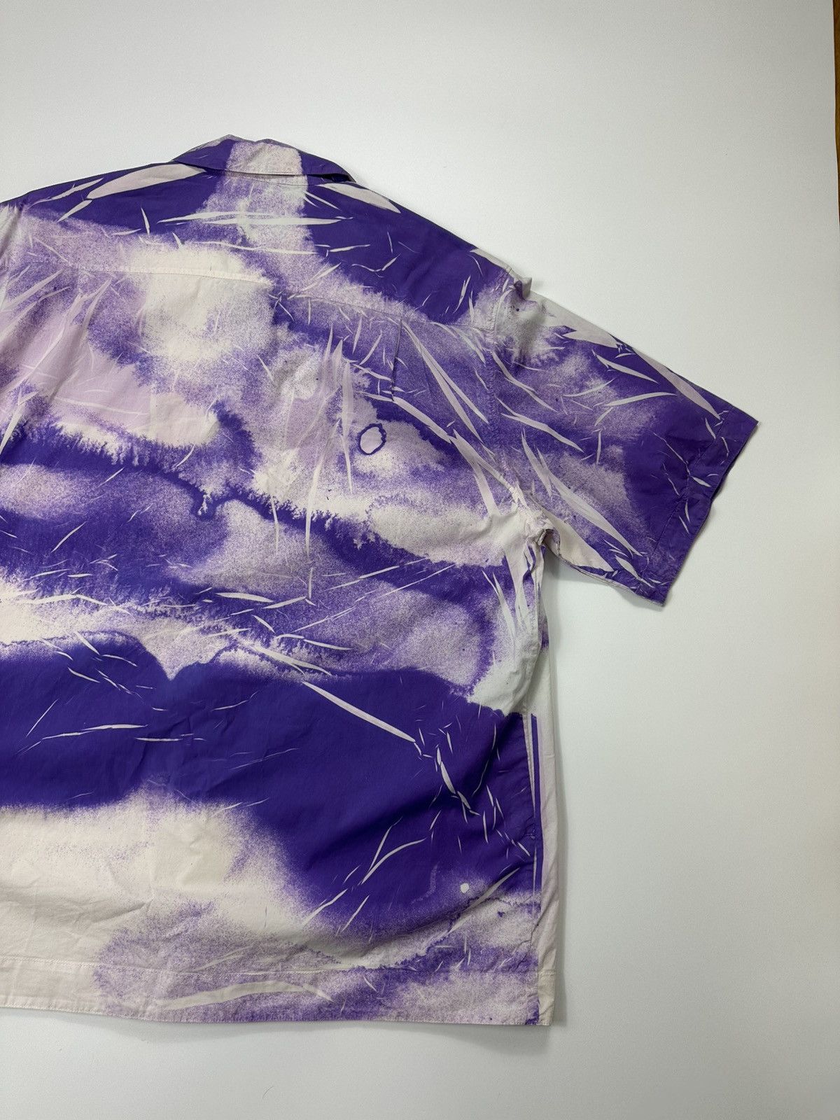 Stone Island Stone Island Abstract Print Shirt XL Size Men's Purple Size US XL / EU 56 / 4 - 12 Thumbnail