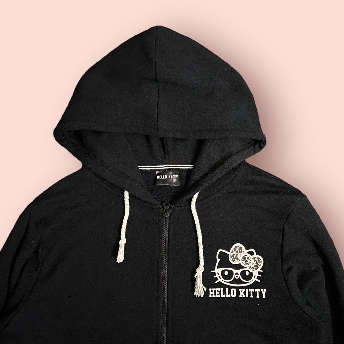 Cartoon Network × Japanese Brand VINTAGE HELLO KITTY HOODED ZIPPER SWEATSHIRT Size US M / EU 48-50 / 2 - 4 Thumbnail