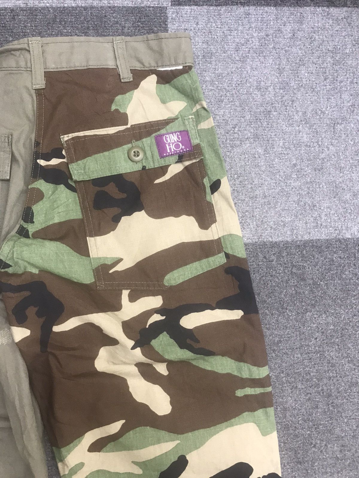 Japanese Brand Archival Very Rare Military GUNG HO Split Baker Pant Size US 30 / EU 46 - 12 Thumbnail