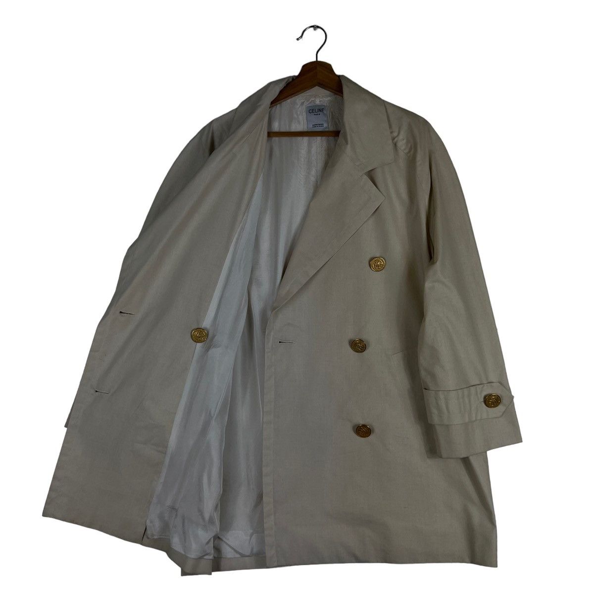 Celine 🔥VTG CELINE PARIS MADE IN FRANCE DOUBLE BREAST JACKET Size US L / EU 52-54 / 3 - 11 Thumbnail