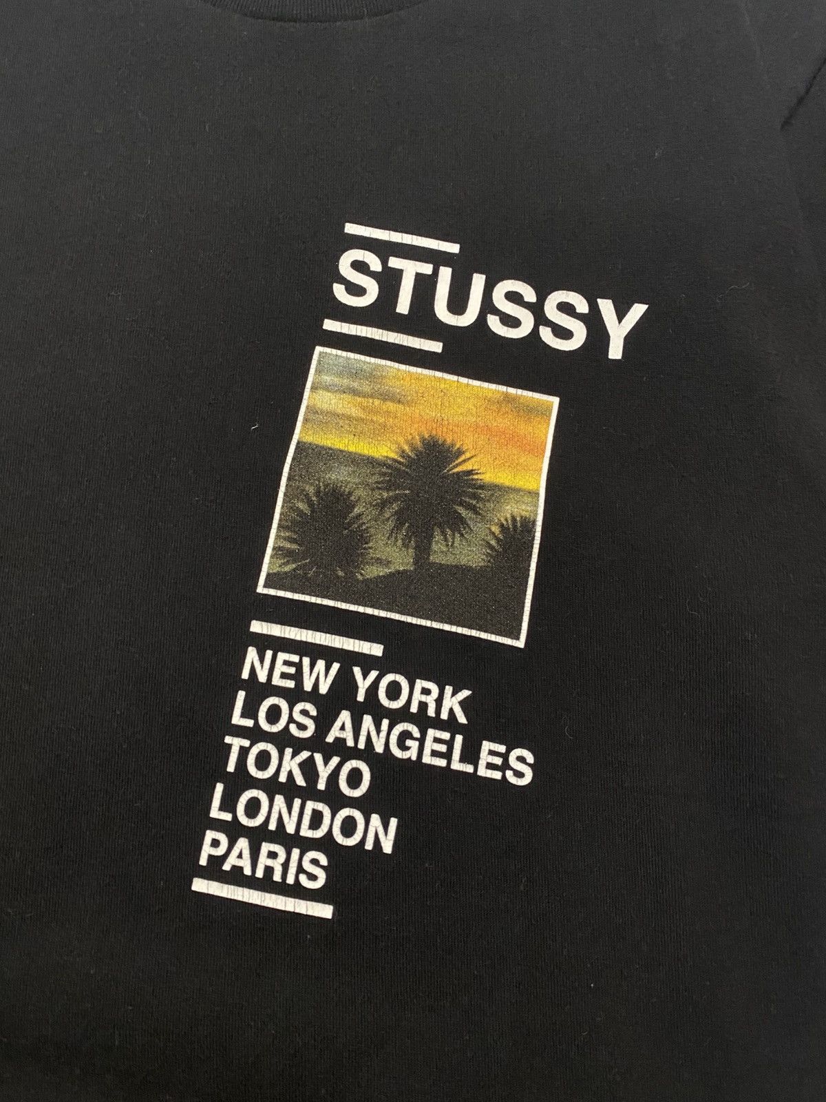 Japanese Brand × Stussy Vintage Stussy Countries Big Logo Y2k T Shirt Size US M / EU 48-50 / 2 - 5 Thumbnail
