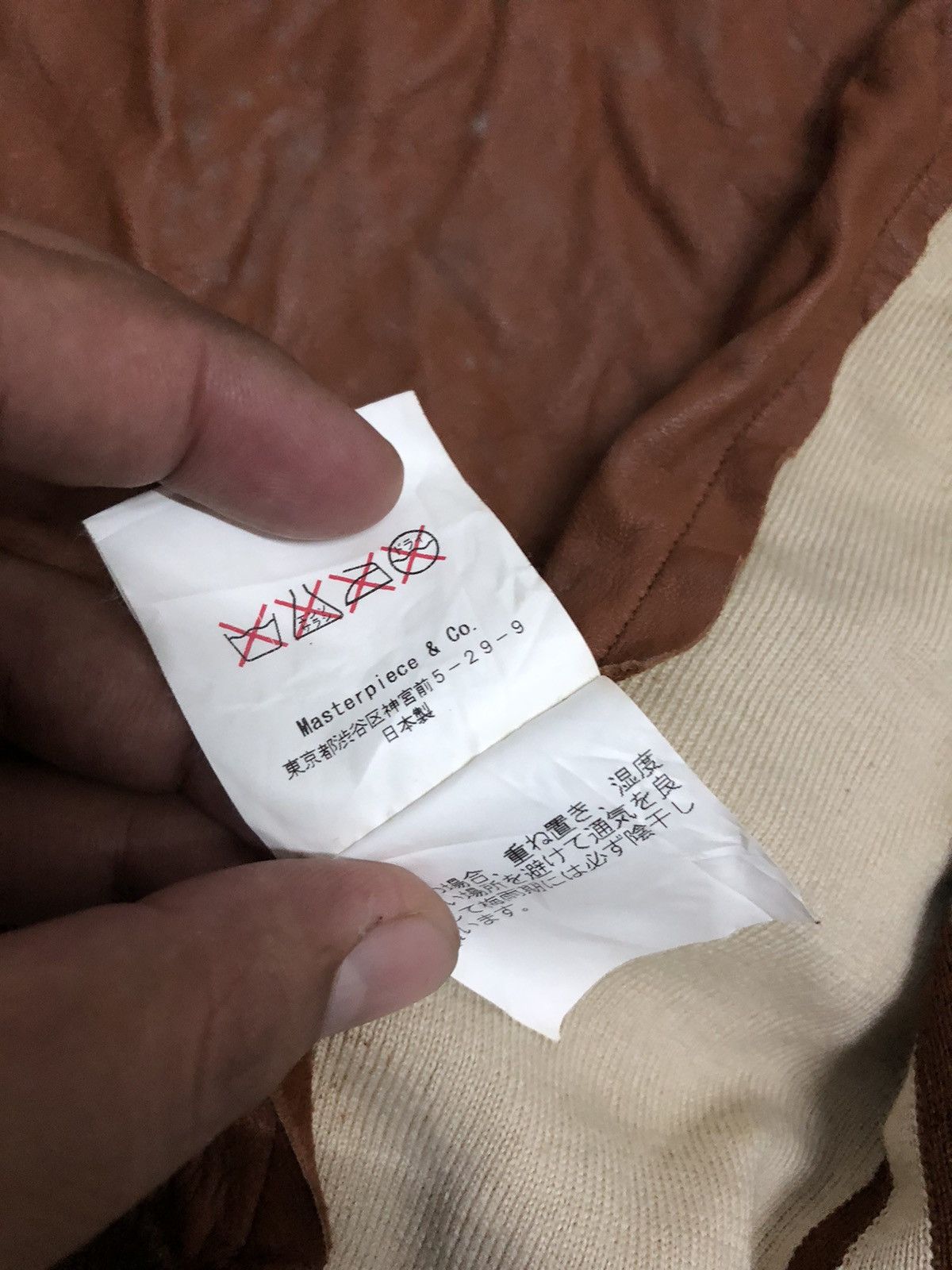 MasterPiece Vintage Scye Masterpiece & Co Sheep Leather Jacket Size US S / EU 44-46 / 1 - 6 Thumbnail
