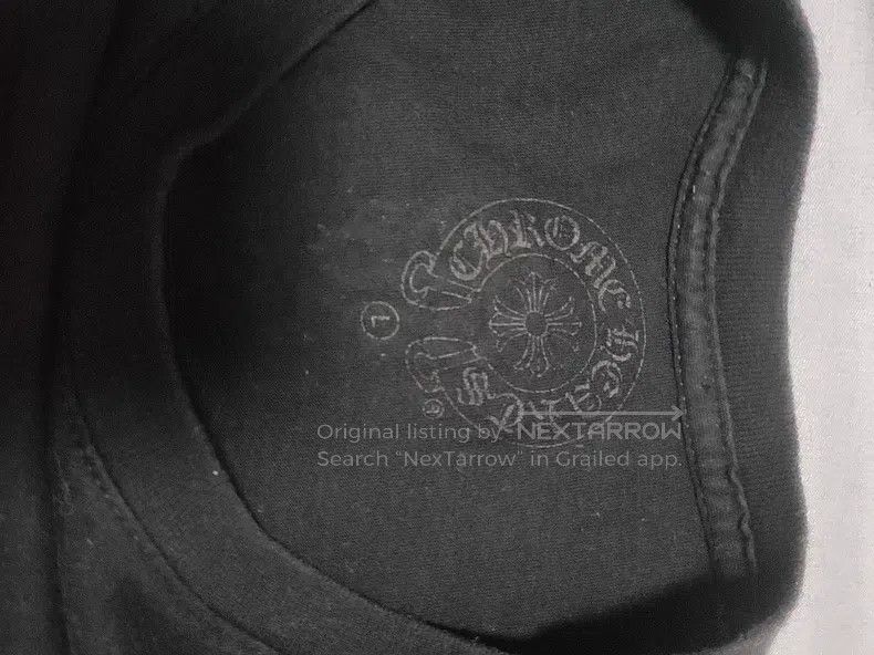 Chrome Hearts CHROME HEARTS Size L Black T-shirt with short sleeves Size US L / EU 52-54 / 3 - 2 Thumbnail