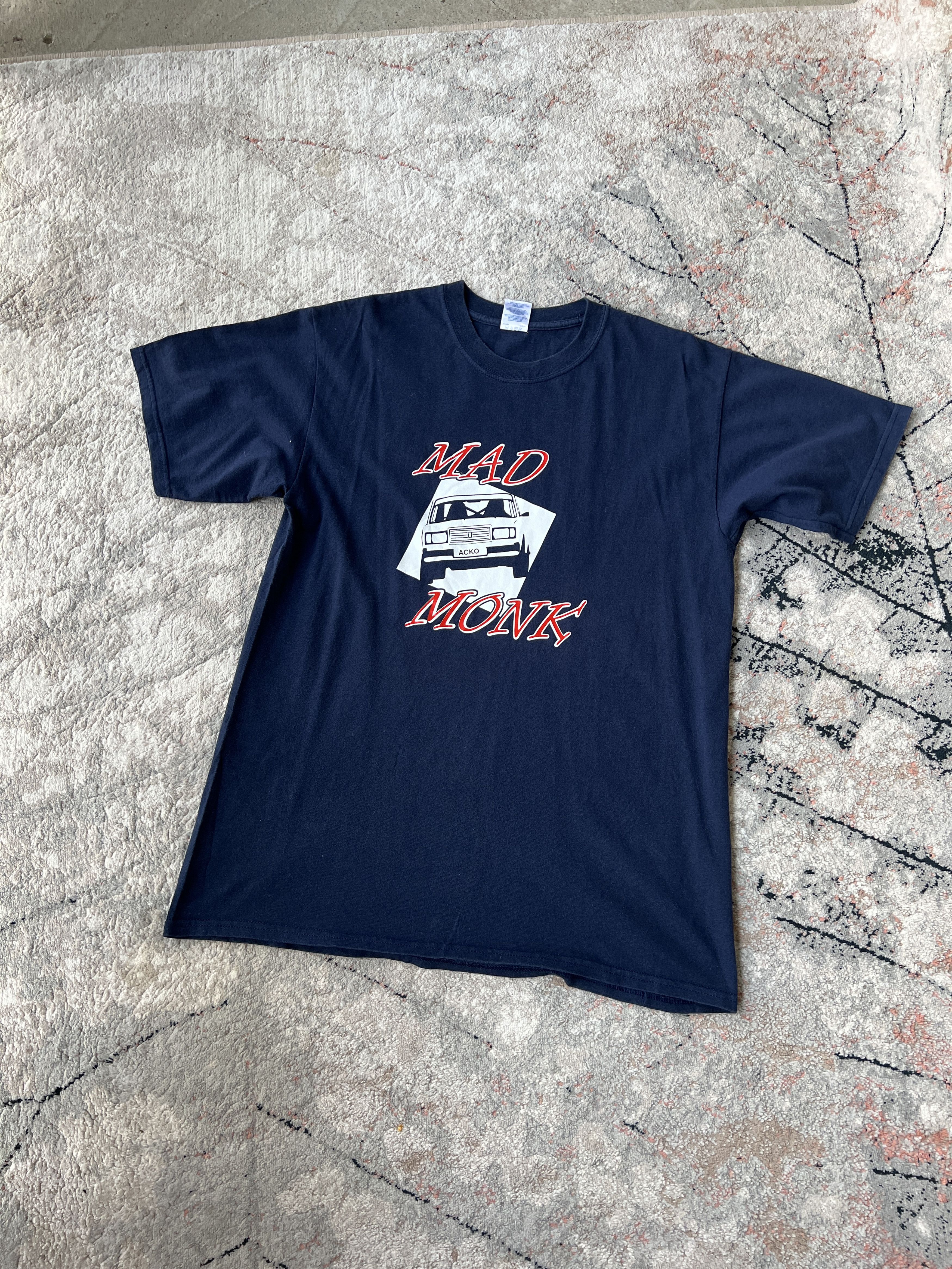 Vintage Mad Monk Tee Size US L / EU 52-54 / 3 - 1 Thumbnail