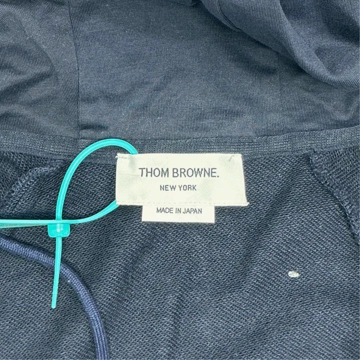 Thom Browne Thom Browne Women's Classic Hoodie with Stripes -2507 Size L / US 10 / IT 46 - 2 Thumbnail