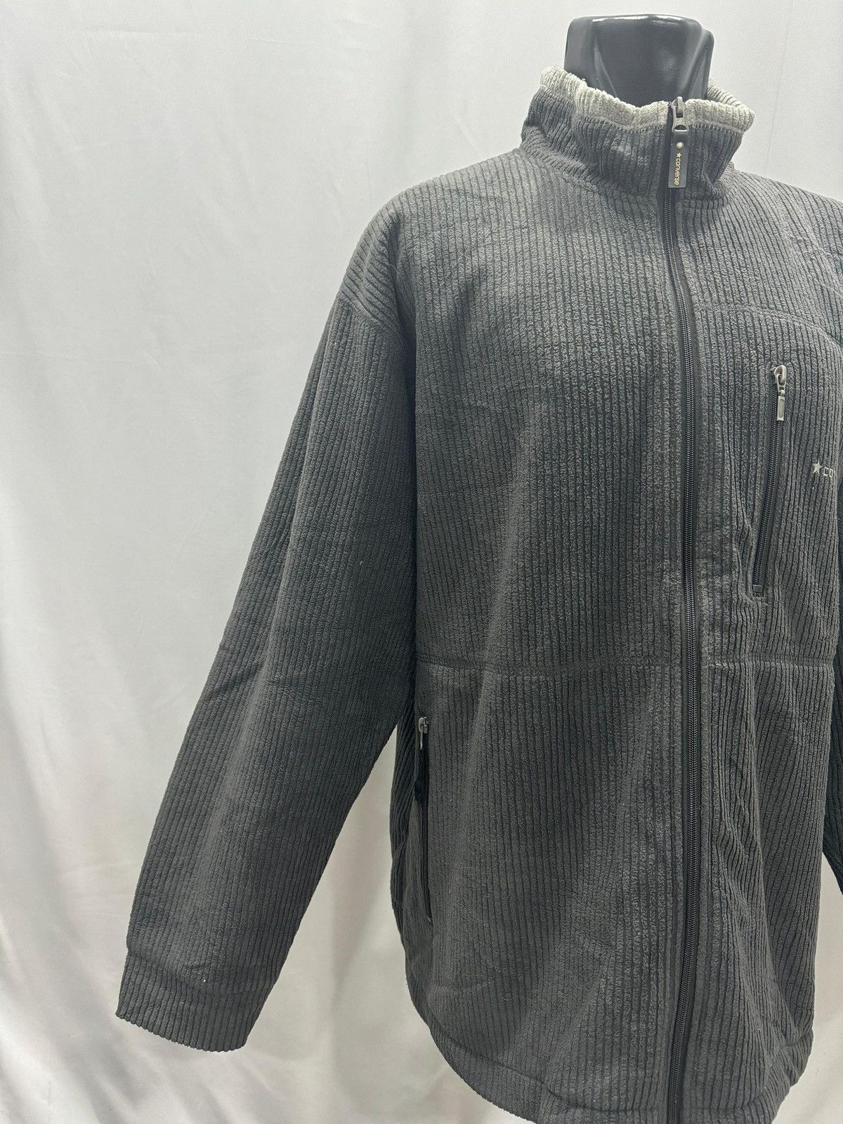 Converse Converse Corduroy Jacket Mens Full Zip Coat Size US XXL / EU 58 / 5 - 3 Thumbnail