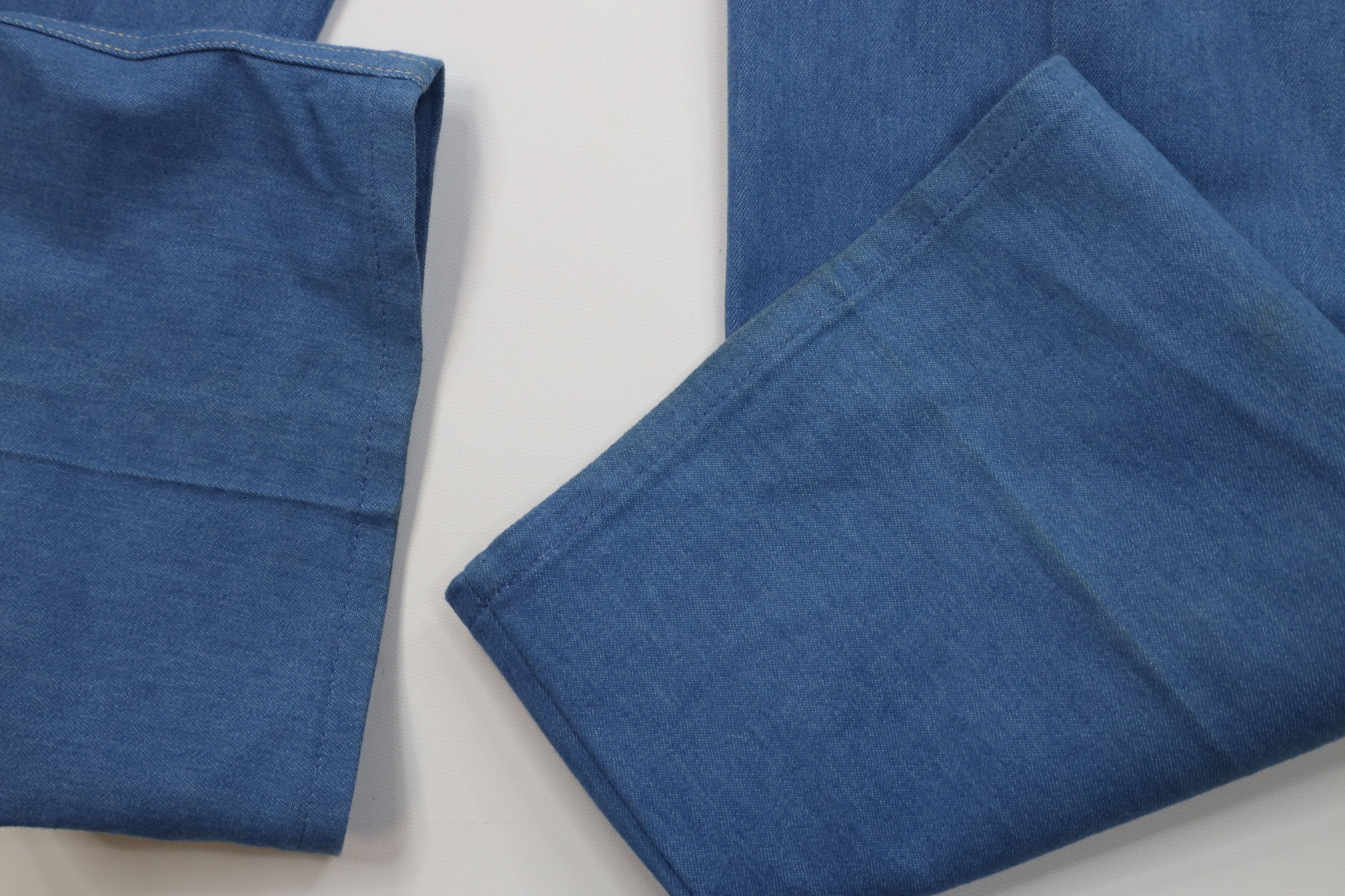 Vintage Vintage 70s Streetwear Wide Leg Bell Bottoms Denim Jeans USA Size US 38 / EU 54 - 6 Thumbnail