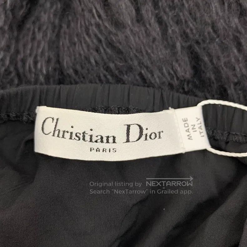 Dior Dior Black mulberry silk lace lace knitted skirt Size 25" / US 0 / IT 36 - 7 Thumbnail