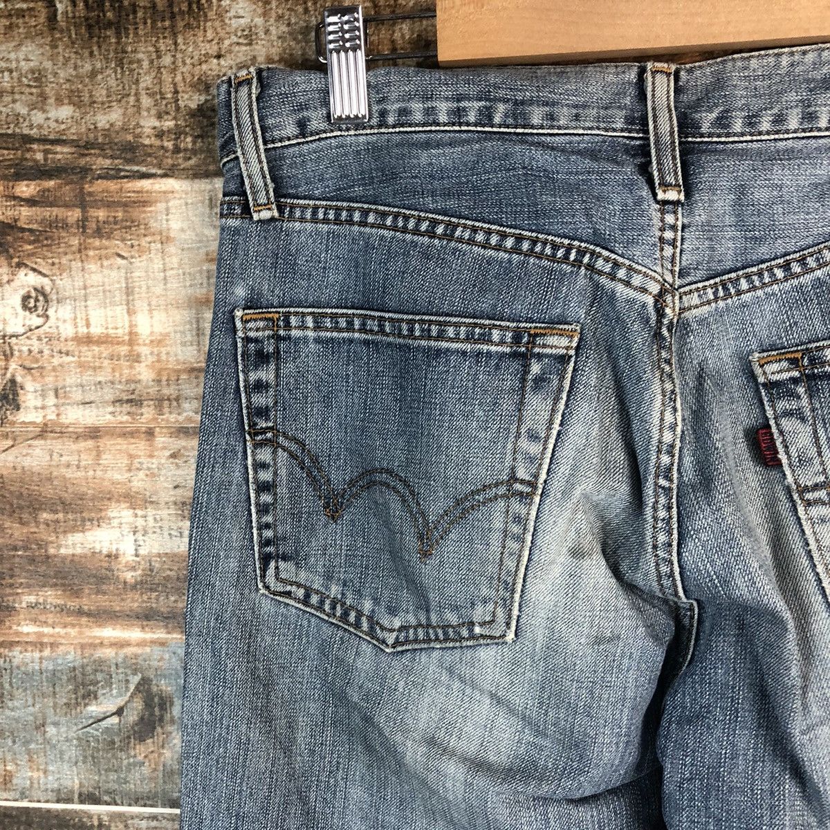 Edwin Edwin japan vintage faded Blue Denim Pants #A1403 Size US 30 / EU 46 - 17 Thumbnail