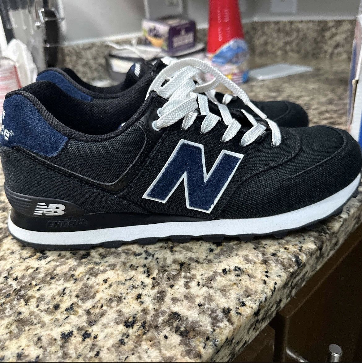 New Balance ML574POK 574 'Pique Polo Pack - Black' Size US 10 / EU 43 - 1 Thumbnail
