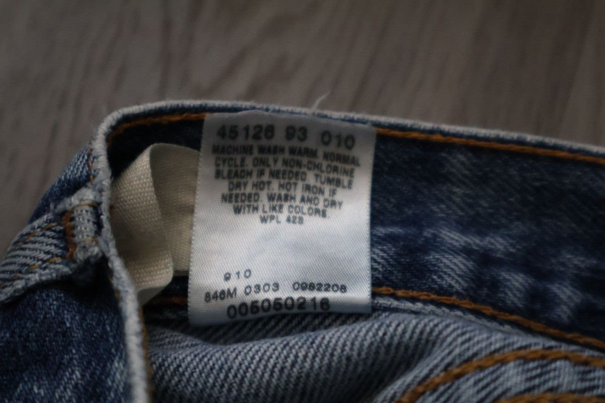 Levi's Vintage Levi’s 505 – Light Wash Distressed Denim Size US 34 / EU 50 - 7 Thumbnail
