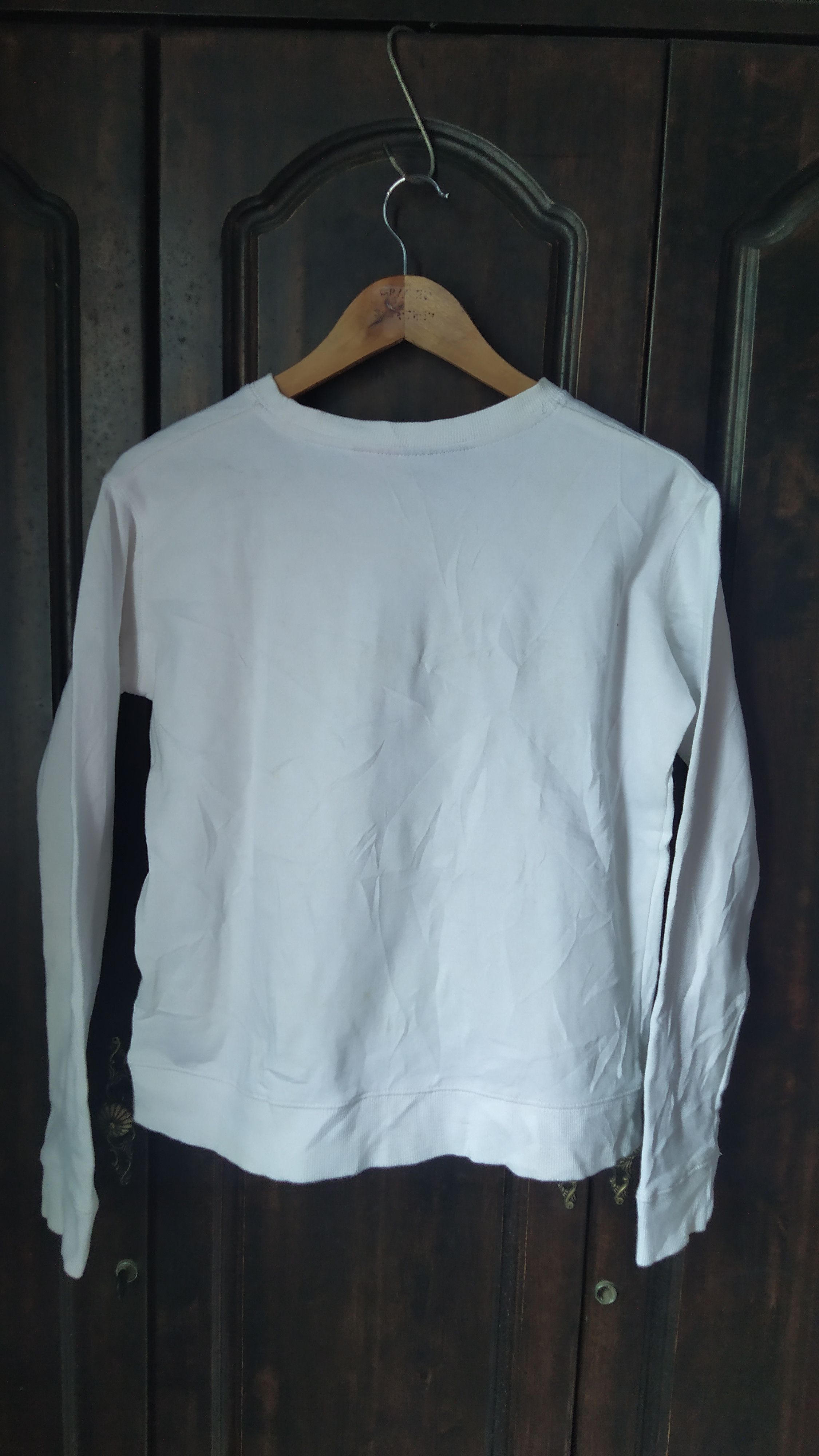Vintage Vintage Coca-Cola Enjoy Graphic White Long Sleeve Sweatshirt Size XS / US 0-2 / IT 36-38 - 2 Thumbnail